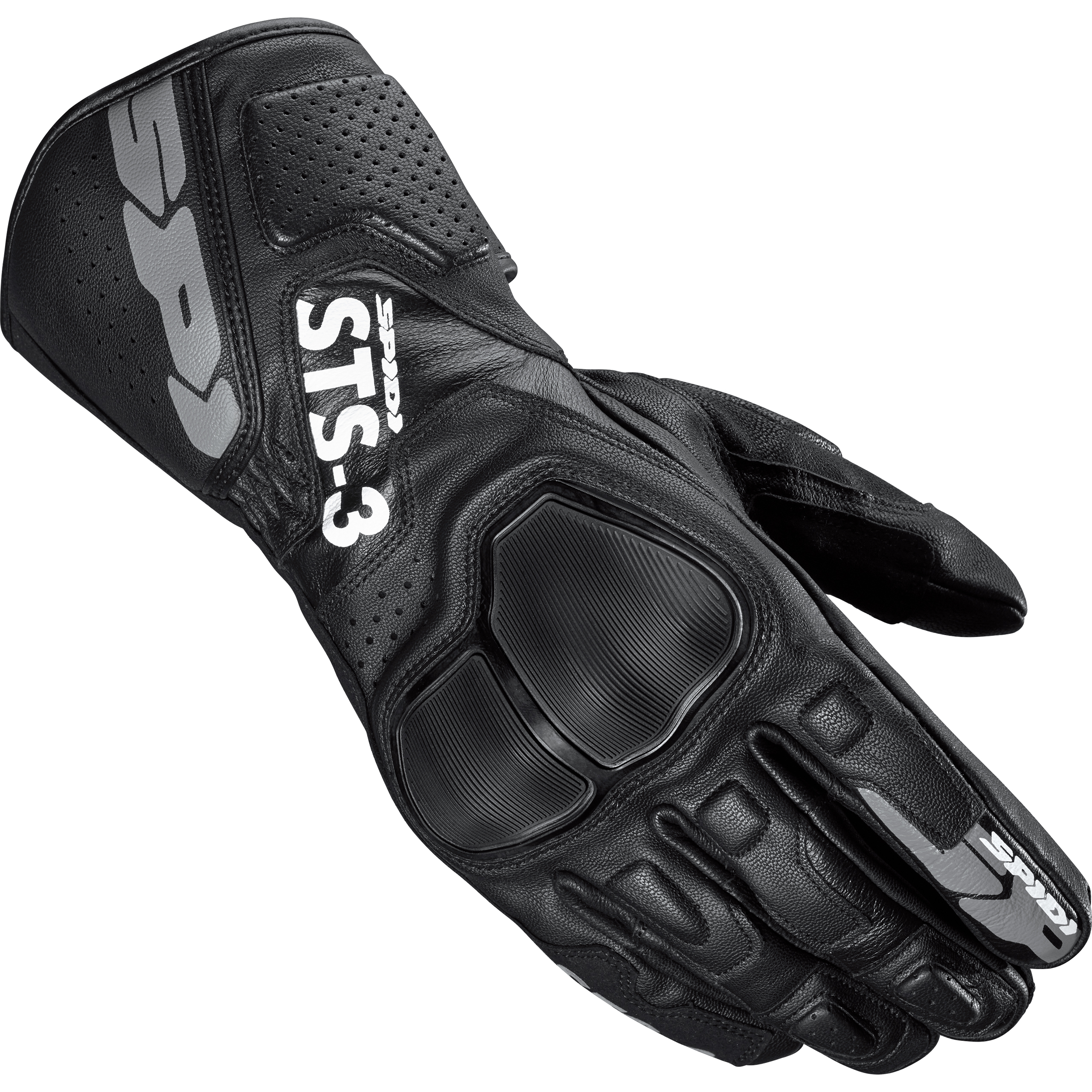SPIDI STS-3 Lederhandschuh schwarz 3XL - Motorradbekleidung - Motorradhandschuhe