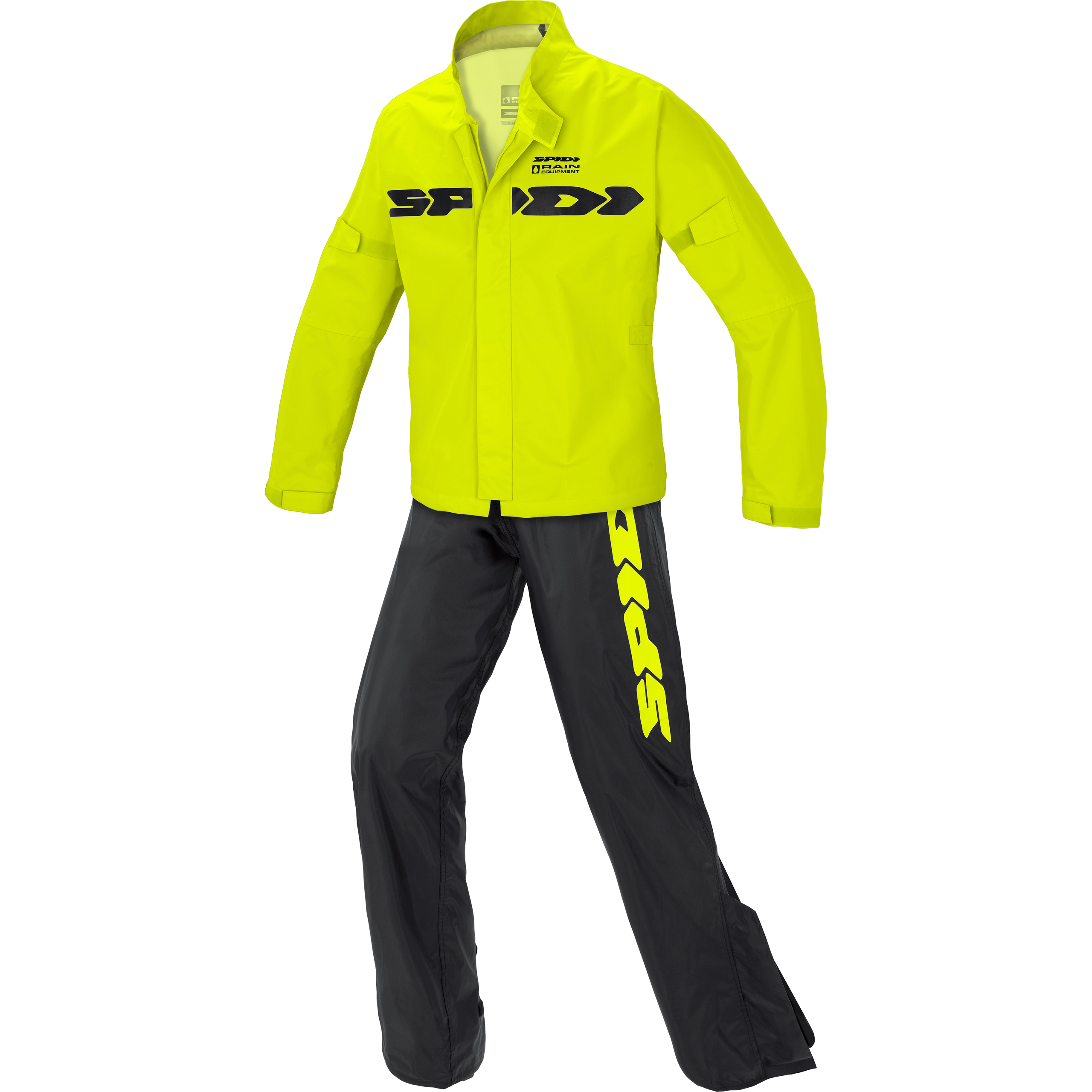 SPIDI Sport Regenkombi 2-tlg. neon-gelb XXL - Motorradbekleidung - Wetterschutzkleidung