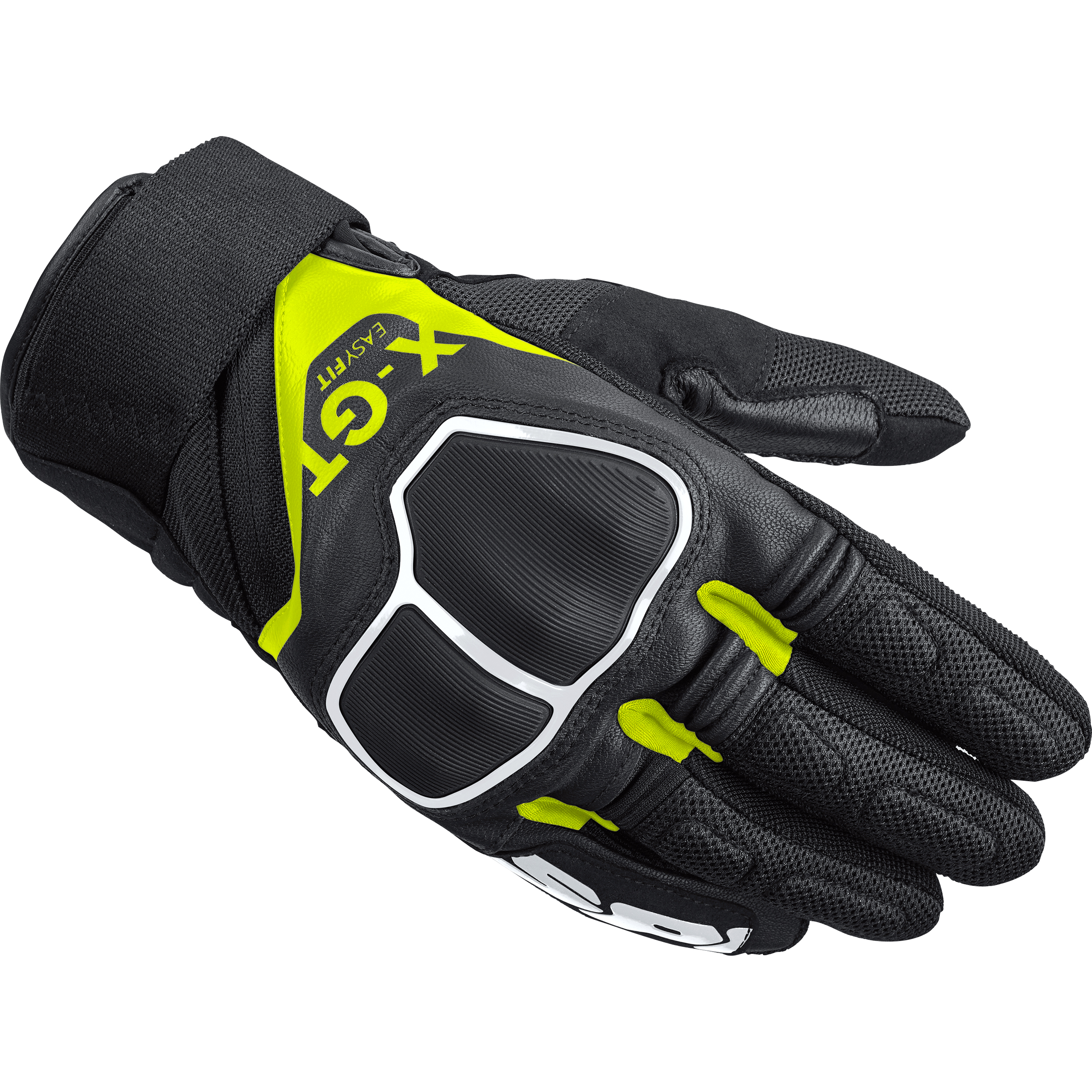 SPIDI X-GT Handschuh kurz neongelb M - Motorradbekleidung - Motorradhandschuhe