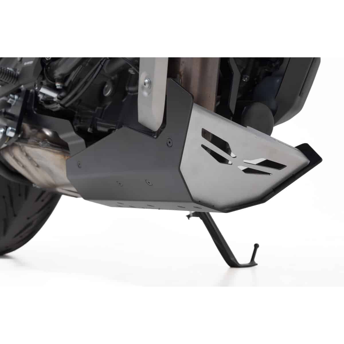SW-MOTECH Bugspoiler Alu schwarz für MT-07/Tracer 7/XSR 700/XT - Motorradteile & Ersatzteile - Verkleidungen & Abdeckungen