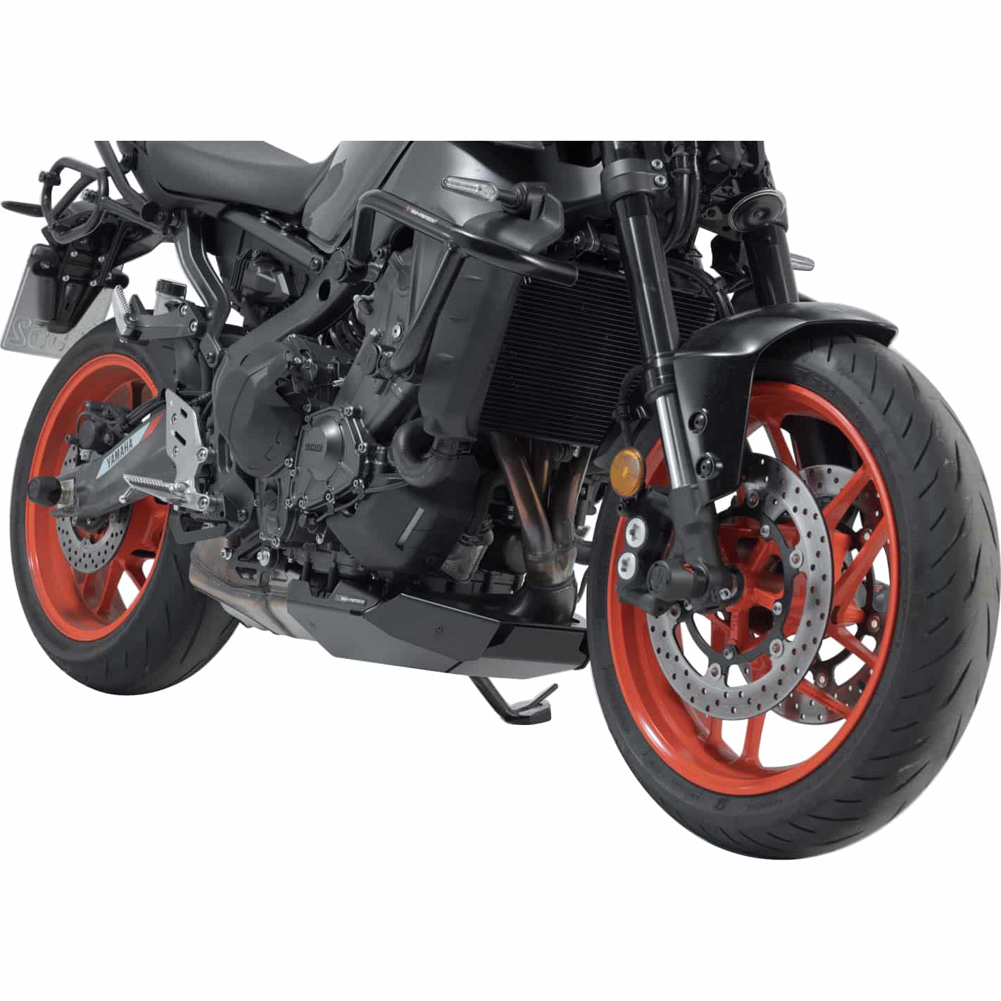 SW-MOTECH Bugspoiler Alu schwarz für Yamaha MT-09 /SP 2021- - Motorradteile & Ersatzteile - Verkleidungen & Abdeckungen
