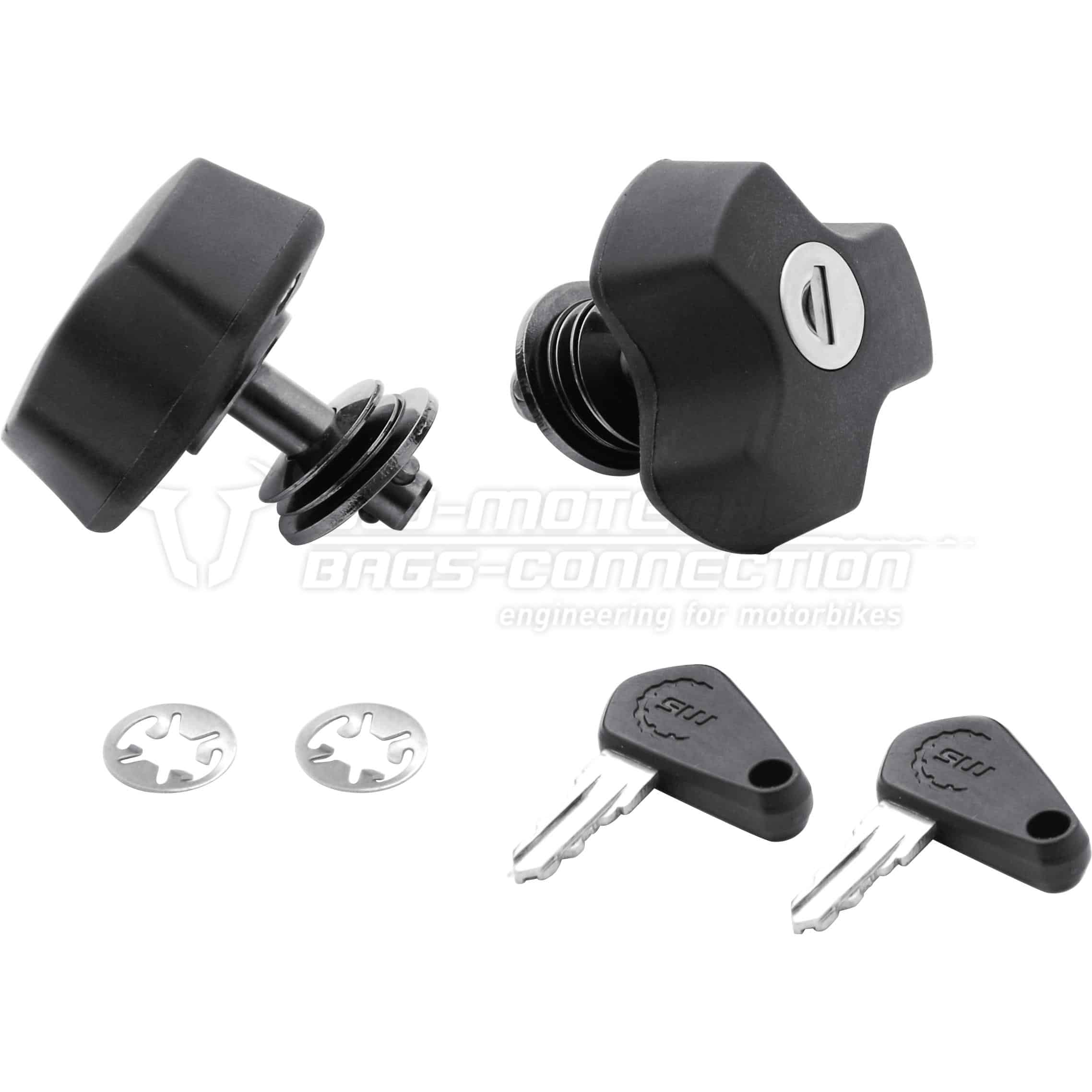 SW-MOTECH Diebstahlschutz Schloßpaar für QUICK-LOCK /EVO Seitenträger - Motorradzubehör - Motorradgepäck