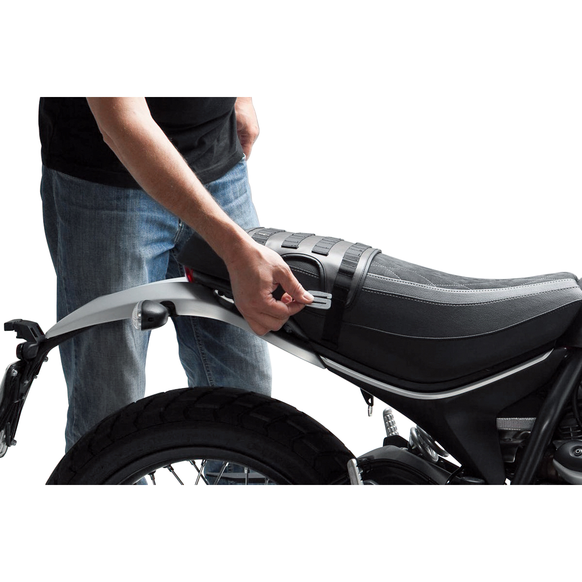 SW-MOTECH Ersatzteil BC.ZUB.00.085.3000 S-Hakenpaar für Seitentaschen - Motorradzubehör - Multimedia