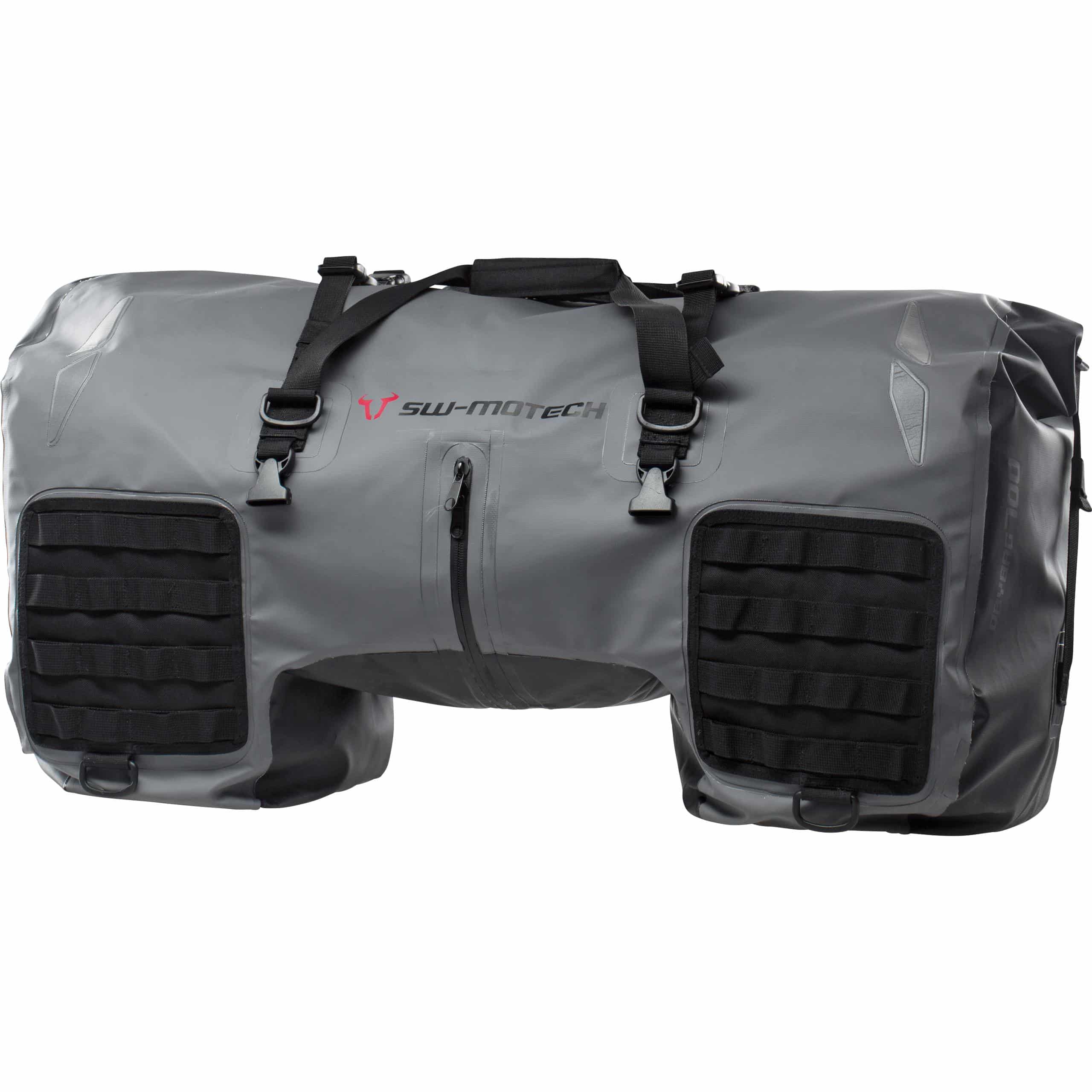 SW-MOTECH Hecktasche Drybag 700 wasserdicht 70 Liter Stauraum grau - Motorradzubehör - Motorradgepäck