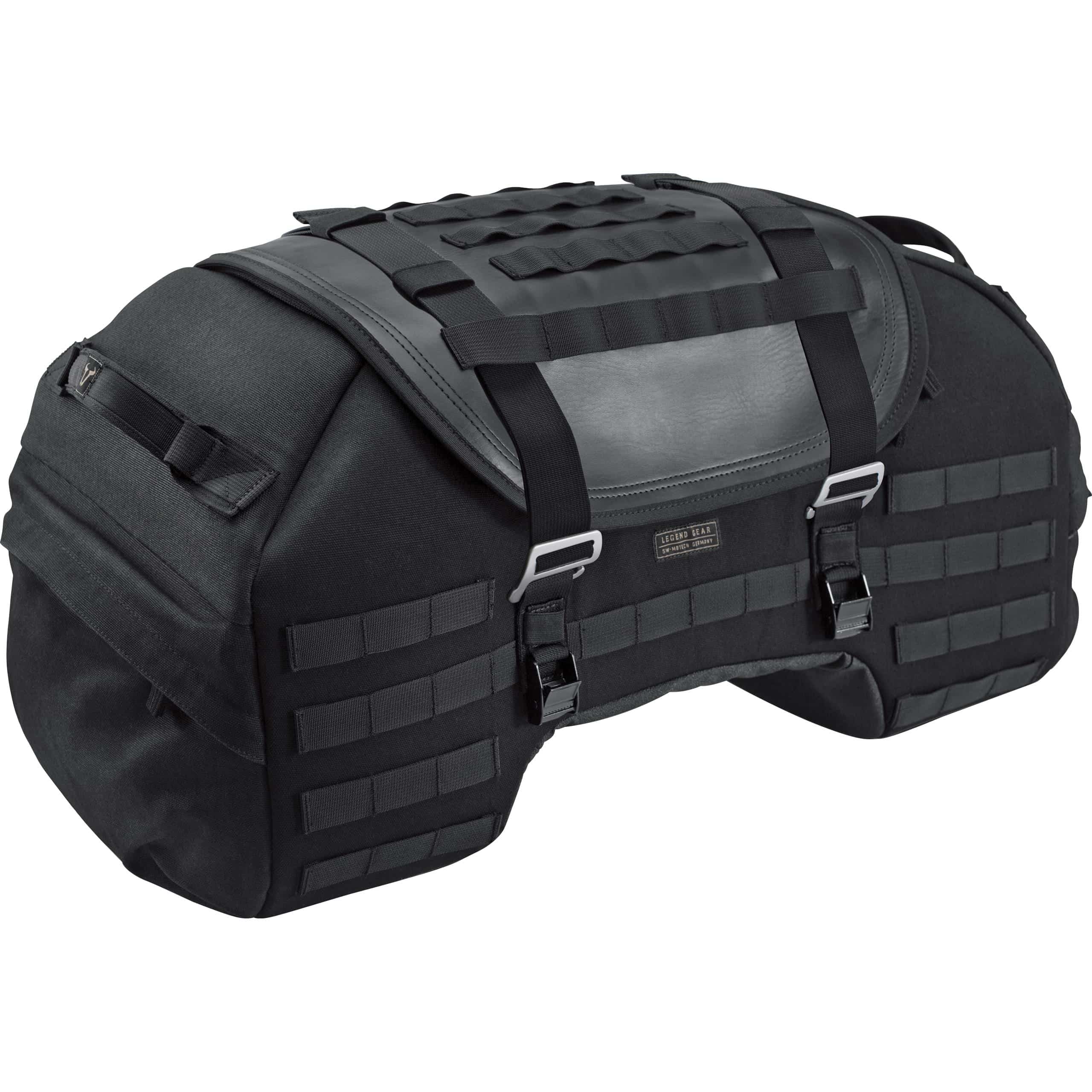 SW-MOTECH Hecktasche Legend Gear LR2 Canvas/Kunstleder 48 L schwarz - Motorradzubehör - Motorradgepäck