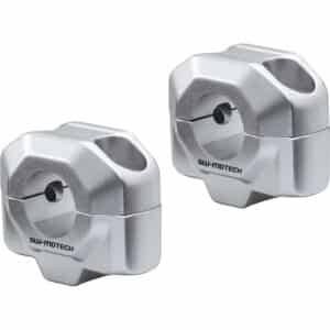 SW-MOTECH Lenkererhöhung PP für 22mm Lenker um 20mm silber - Motorradteile & Ersatzteile - Lenker