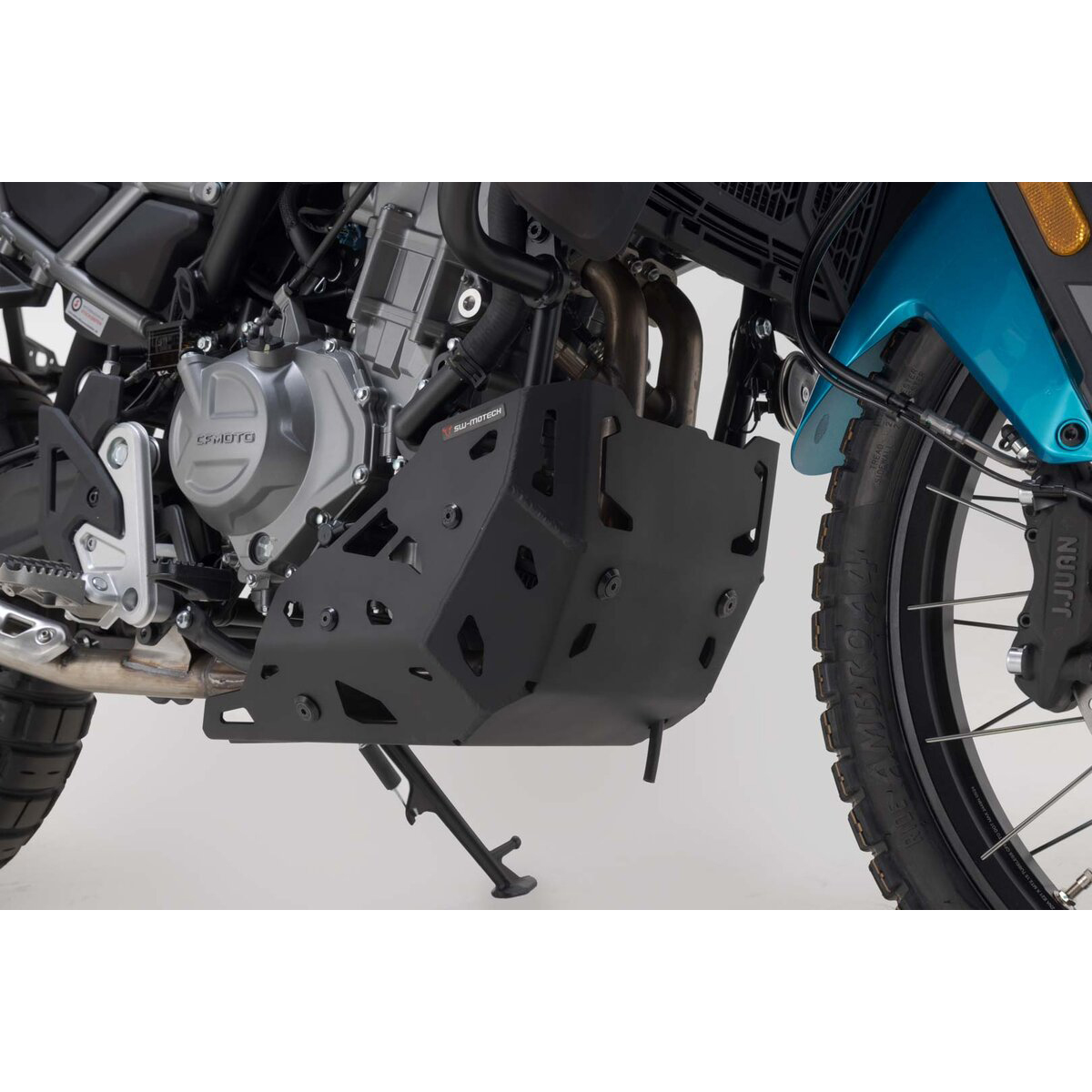 SW-MOTECH Motorschutz Alu schwarz für CF Moto 450MT - Motorradteile & Ersatzteile - Anbauteile