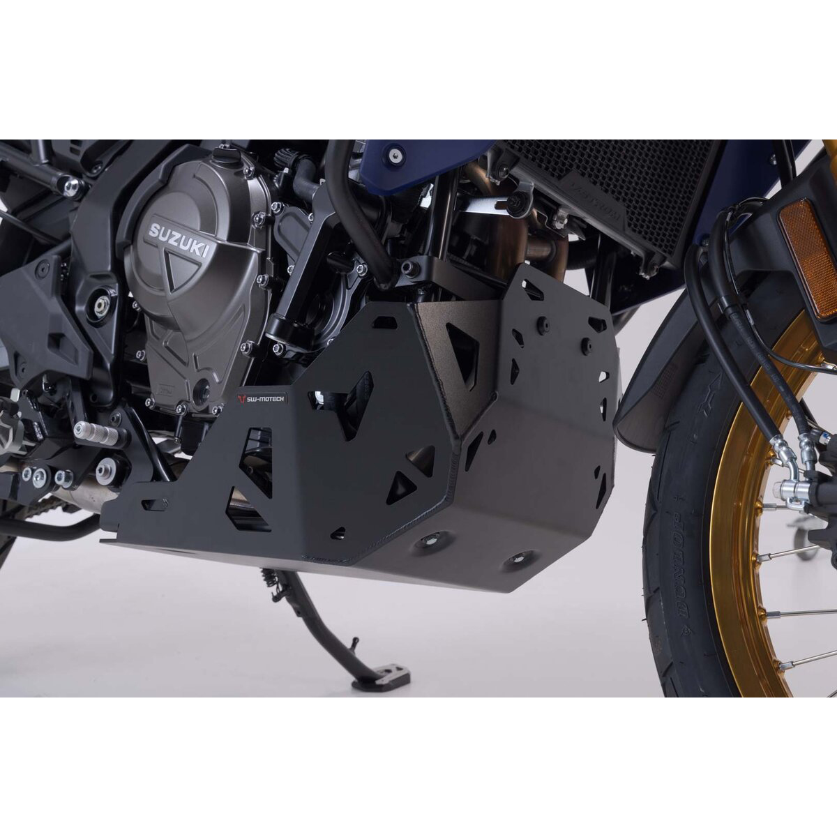 SW-MOTECH Motorschutz Alu schwarz für Suzuki V-Strom 800/DE 22- - Motorradteile & Ersatzteile - Anbauteile