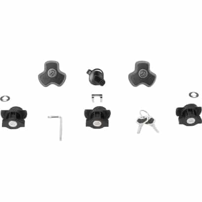 SW-MOTECH Schlosssatz für Hartschalenkoffer 3er Set +PRO - Motorradzubehör - Motorradgepäck