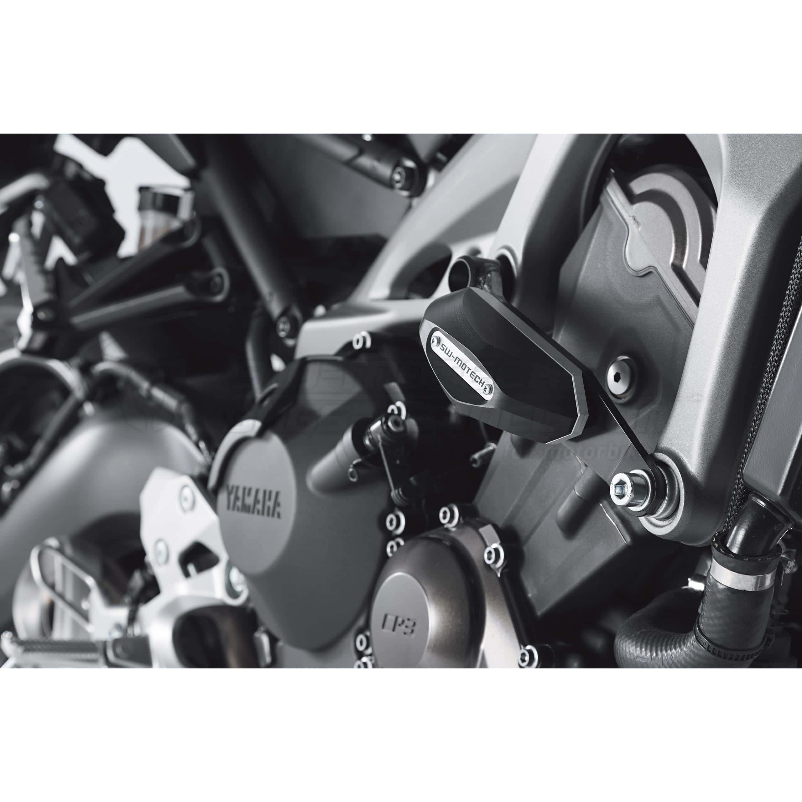 SW-MOTECH Sturzpads für Yamaha MT-09 /Tracer/Street Rally - Motorradteile & Ersatzteile - Anbauteile
