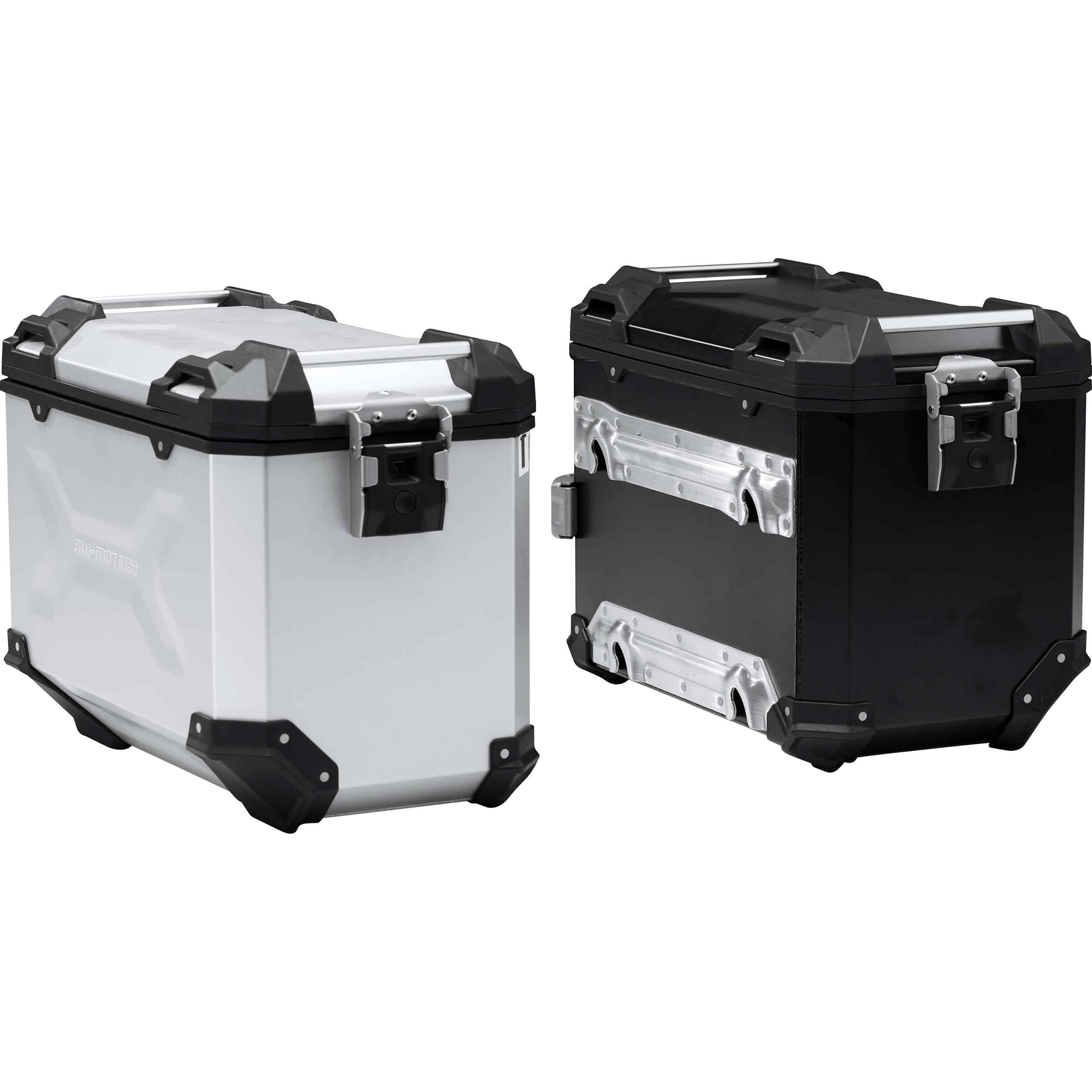 SW-MOTECH TraX® Adventure Alu Seitenkoffer L 45 Liter rechts silber - Motorradzubehör - Motorradgepäck