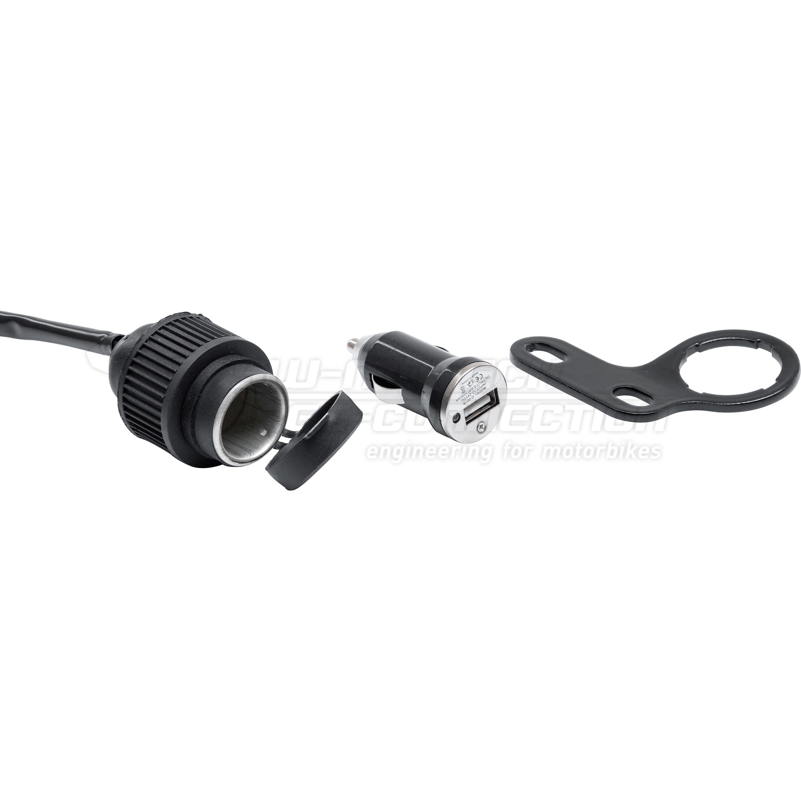 SW-MOTECH Universal Cockpit Elektrik-Kit - Motorradzubehör - Multimedia