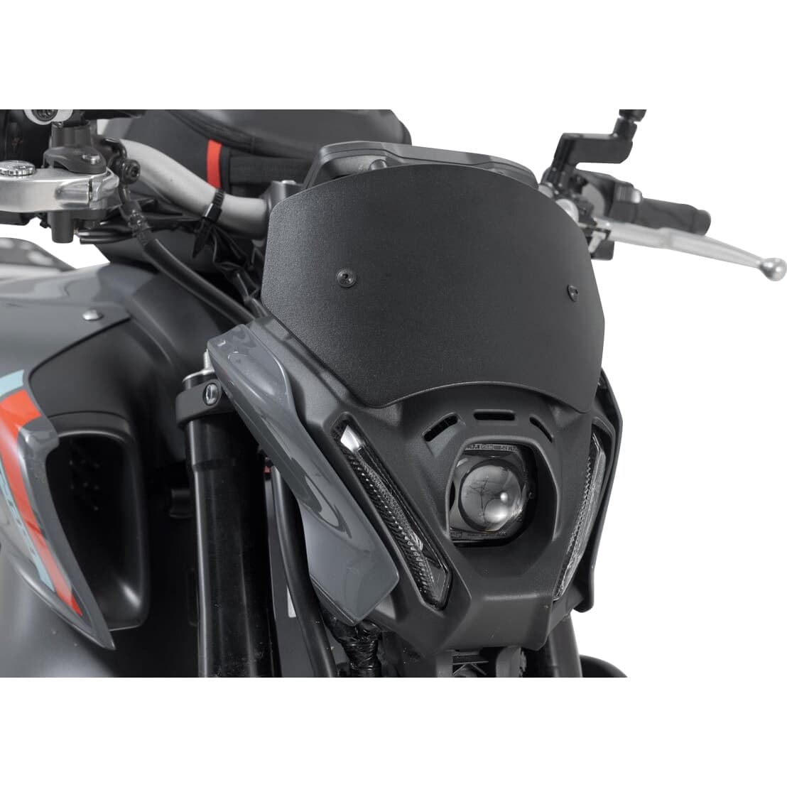 SW-MOTECH Windschild Alu schwarz für Yamaha MT-09 /SP2021- - Motorradteile & Ersatzteile - Anbauteile