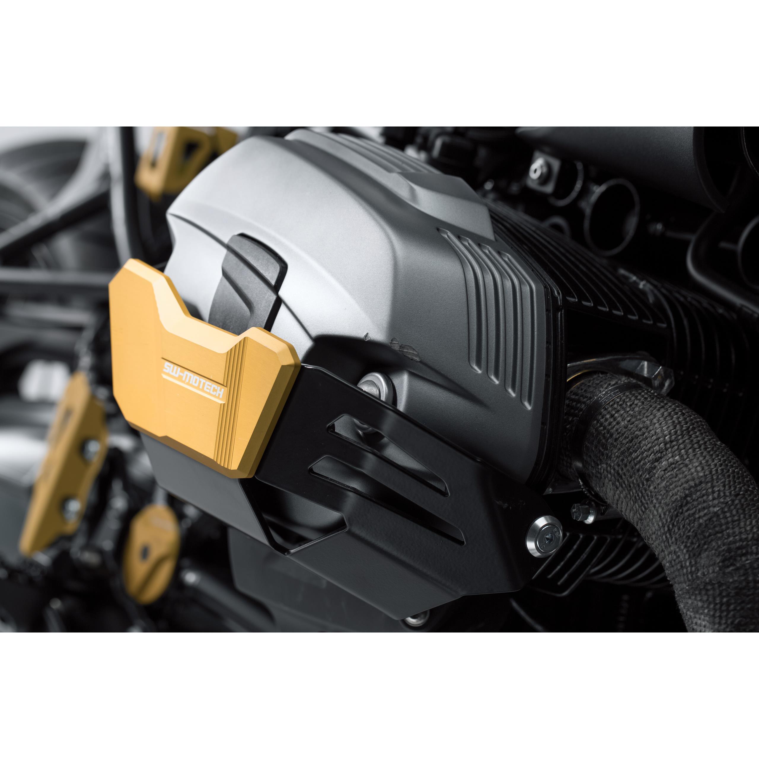 SW-MOTECH Zylinderschutz Alu für BMW R 1200 AC 2010- gold - Motorradteile & Ersatzteile - Anbauteile