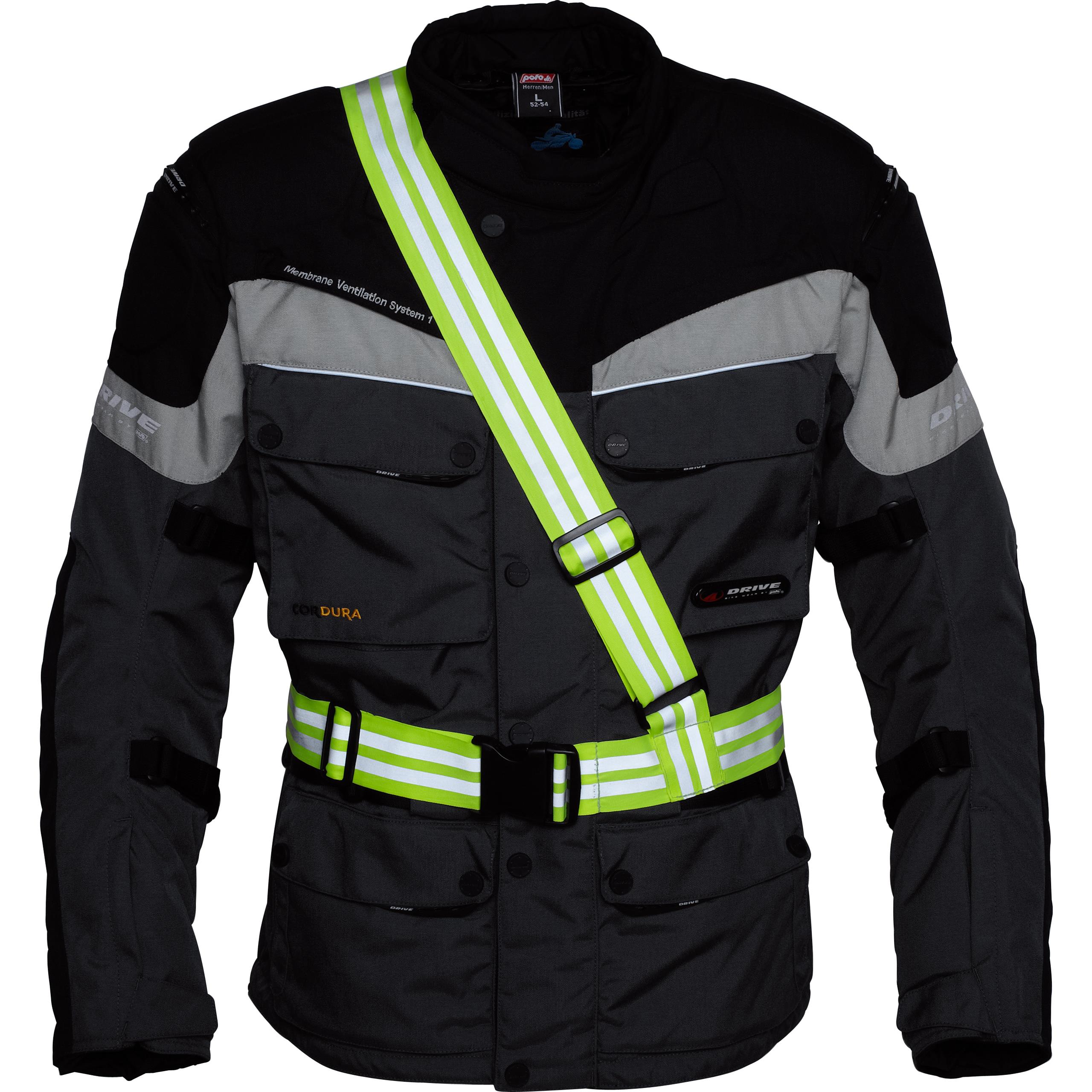 Safe Max Reflex Gurt 1.0 gelb - Motorradbekleidung - Protektoren & Sicherheit