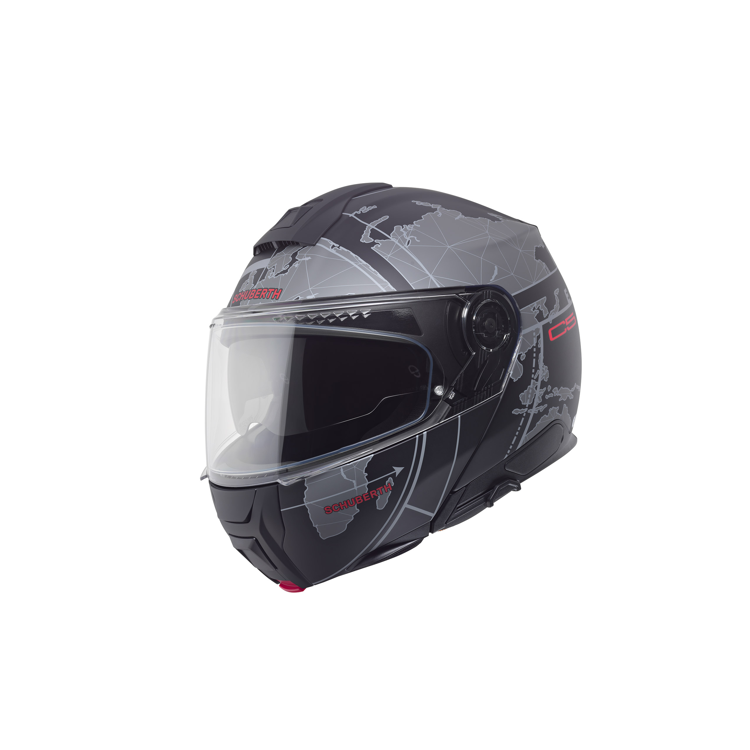 Schuberth C5 Globe Black 55 - Helme & Brillen - Touring Helme & Brillen