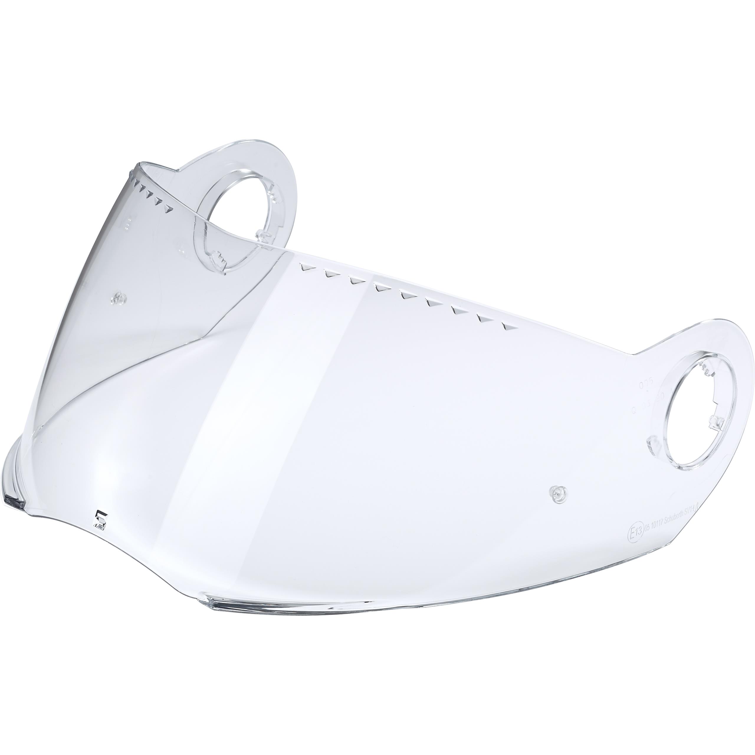 Schuberth Visier E1 Antifog vorbereitet klar 53-59 - Helme & Brillen - Helmvisiere