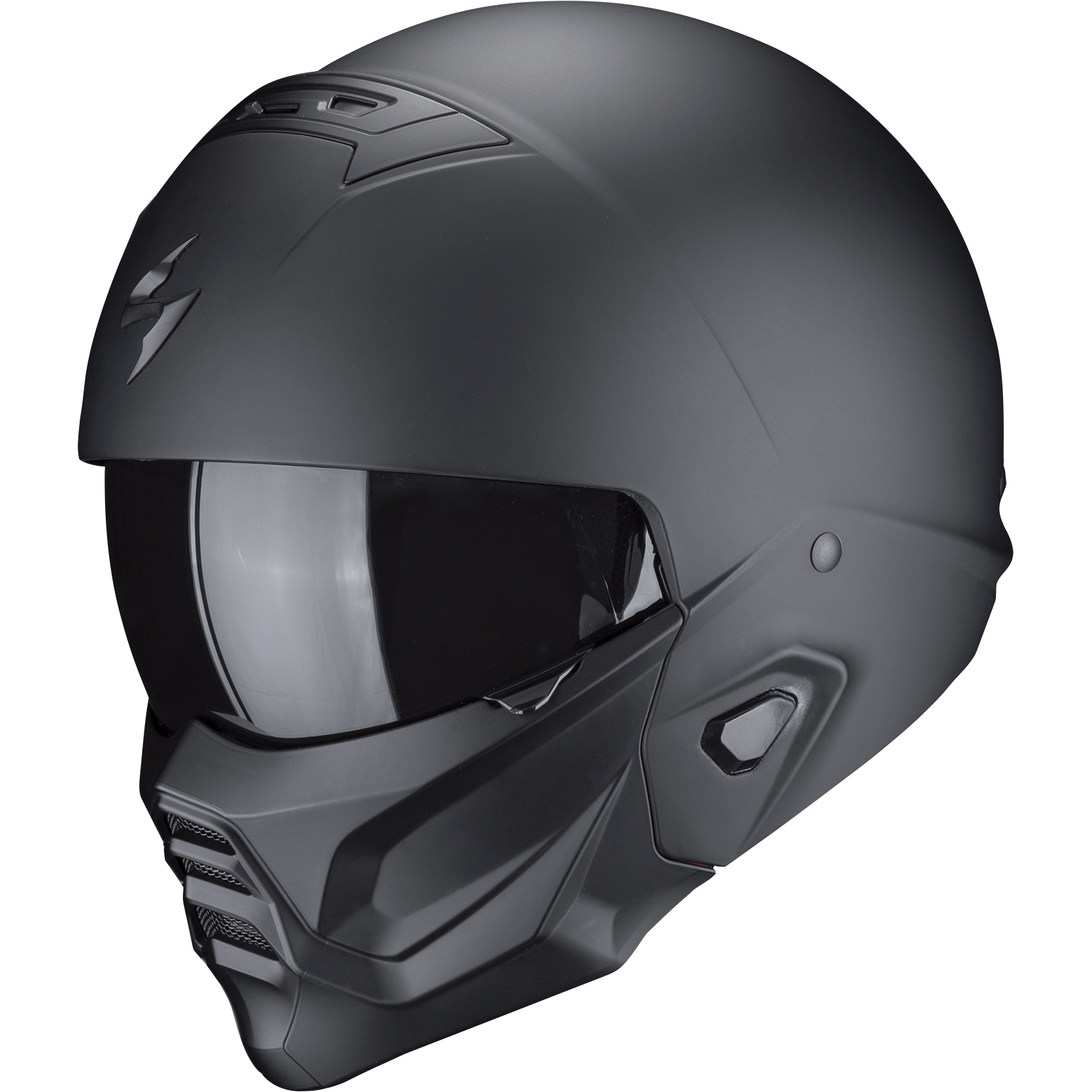 Scorpion EXO Combat II mattschwarz L - Helme & Brillen - Café Racer Helme & Brillen
