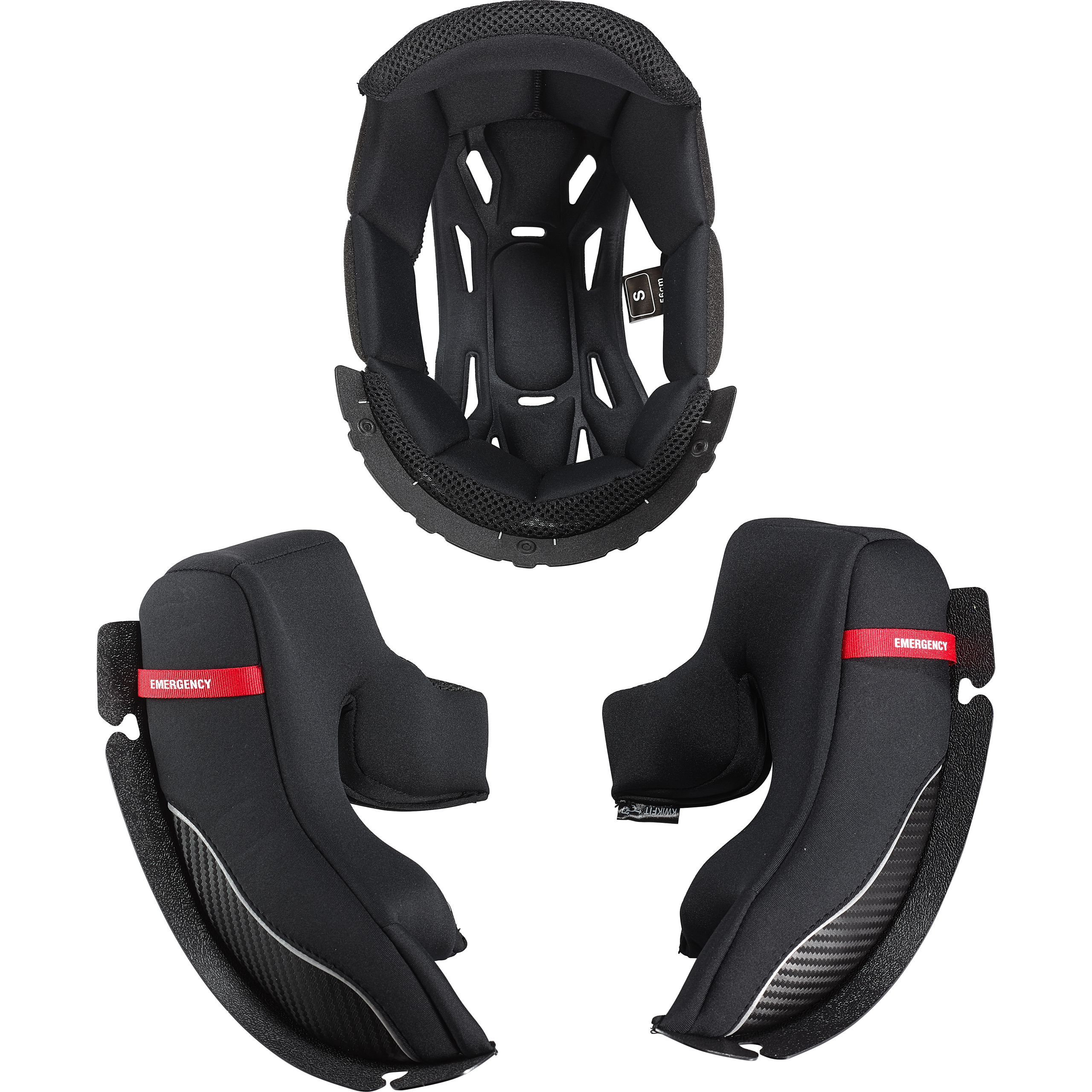 Scorpion EXO Innenpolster 1400 Air (neu) schwarz XS - Helme & Brillen - Motorradhelme Zubehör
