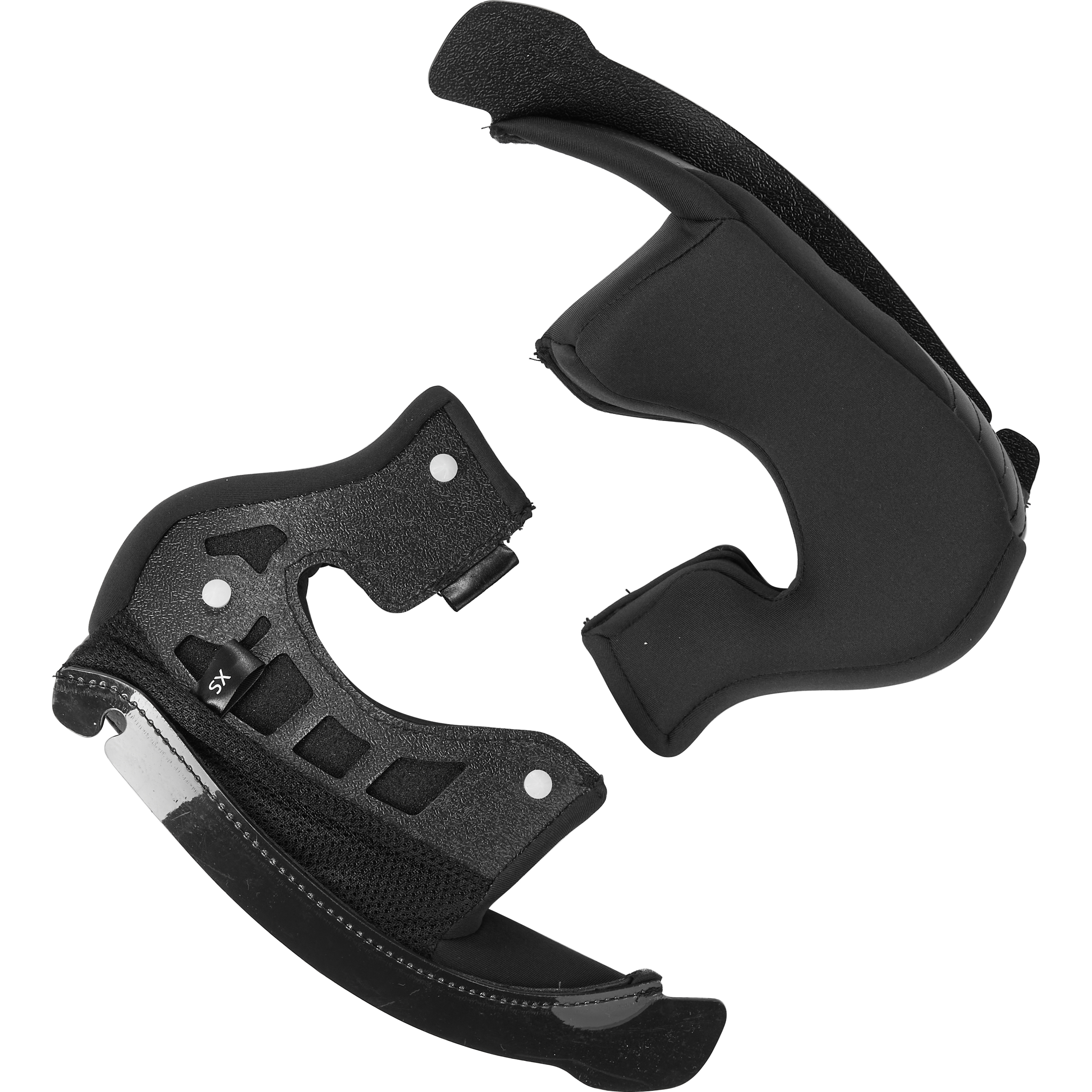 Scorpion EXO Wangenpolster S1 schwarz XS - Helme & Brillen - Café Racer Helme & Brillen