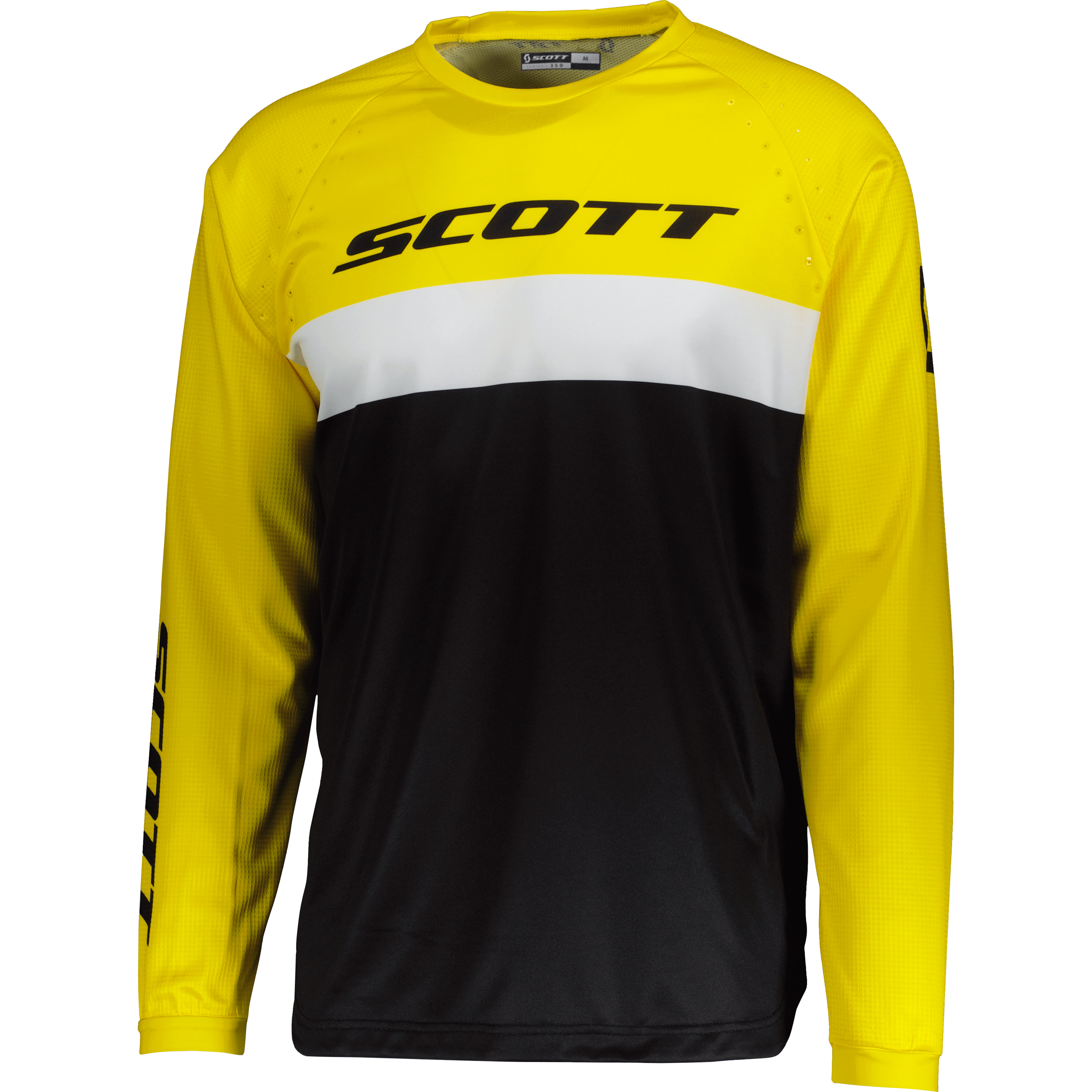 Scott 350 Swap Evo Jersey schwarz/gelb XXL - Motorradbekleidung - Motorradjacken