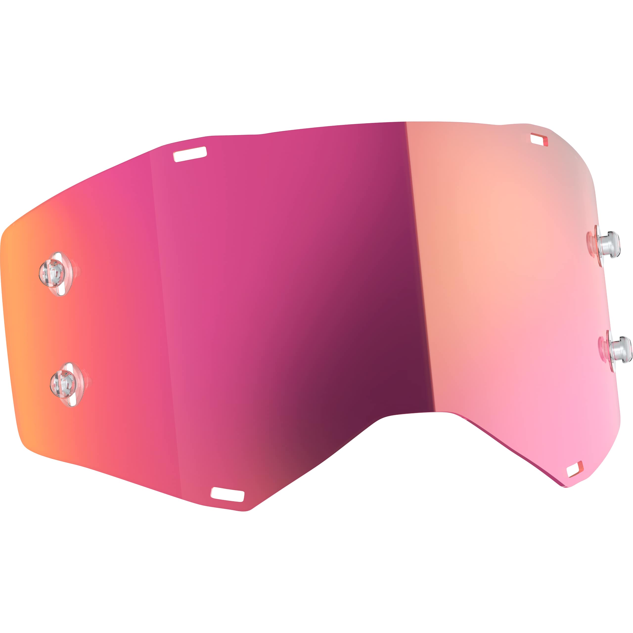 Scott Ersatzglas Works Prospect/Fury pink chrome getönt - Helme & Brillen - Brillen