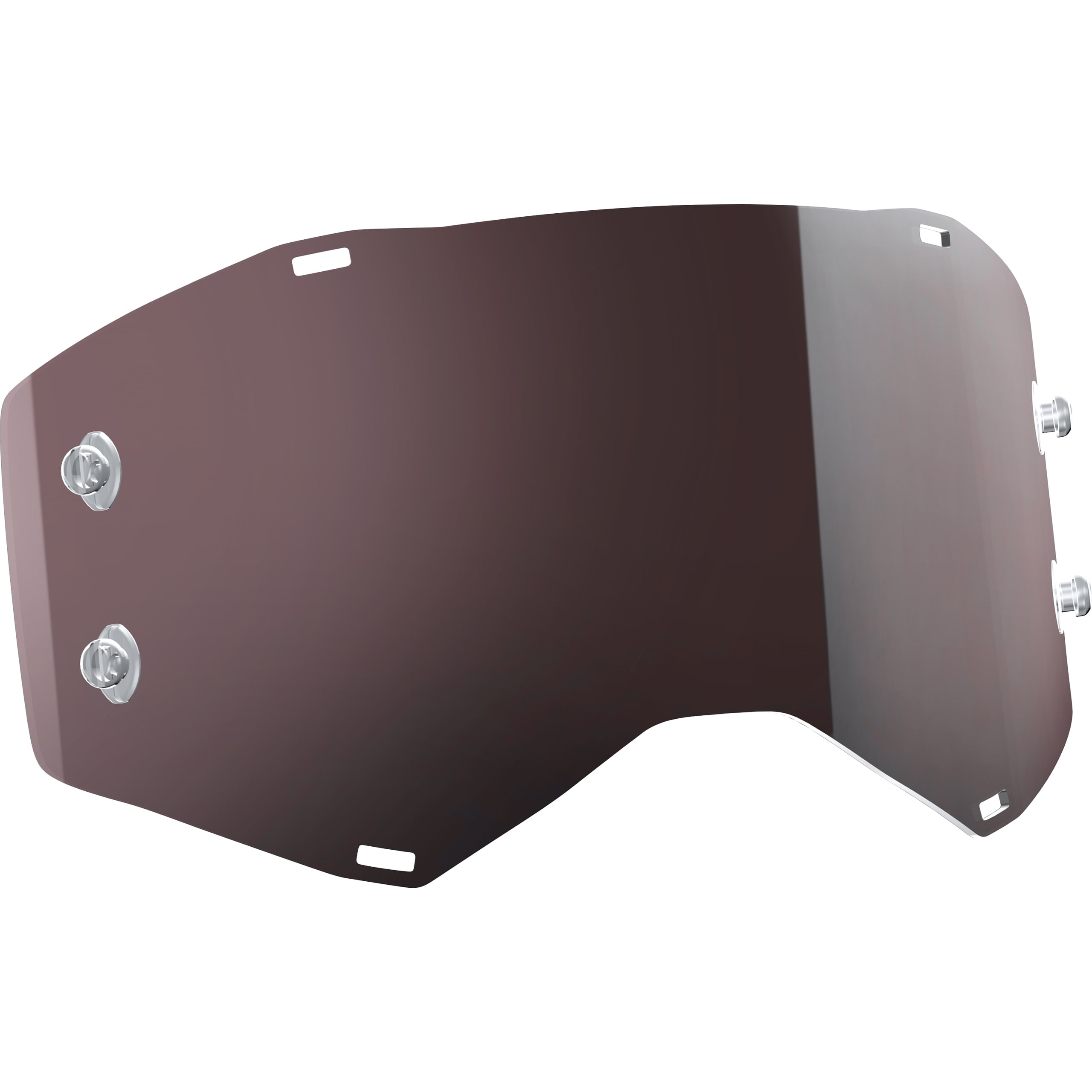 Scott Ersatzglas Works Prospect/Fury silber chrome getönt - Helme & Brillen - Brillen