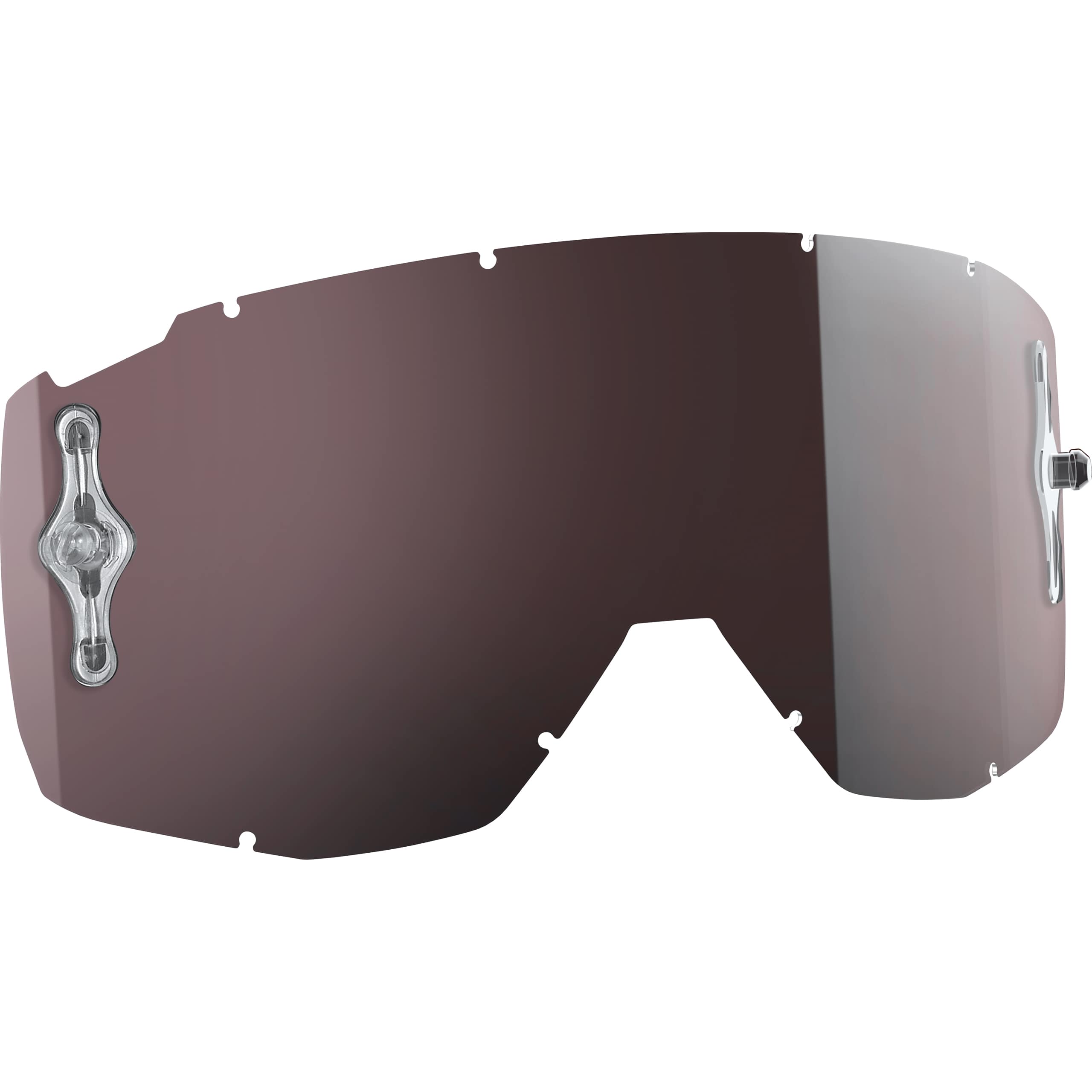Scott Ersatzglas afc Works Primal/Hustle/Split silber verchromt - Helme & Brillen - Brillen