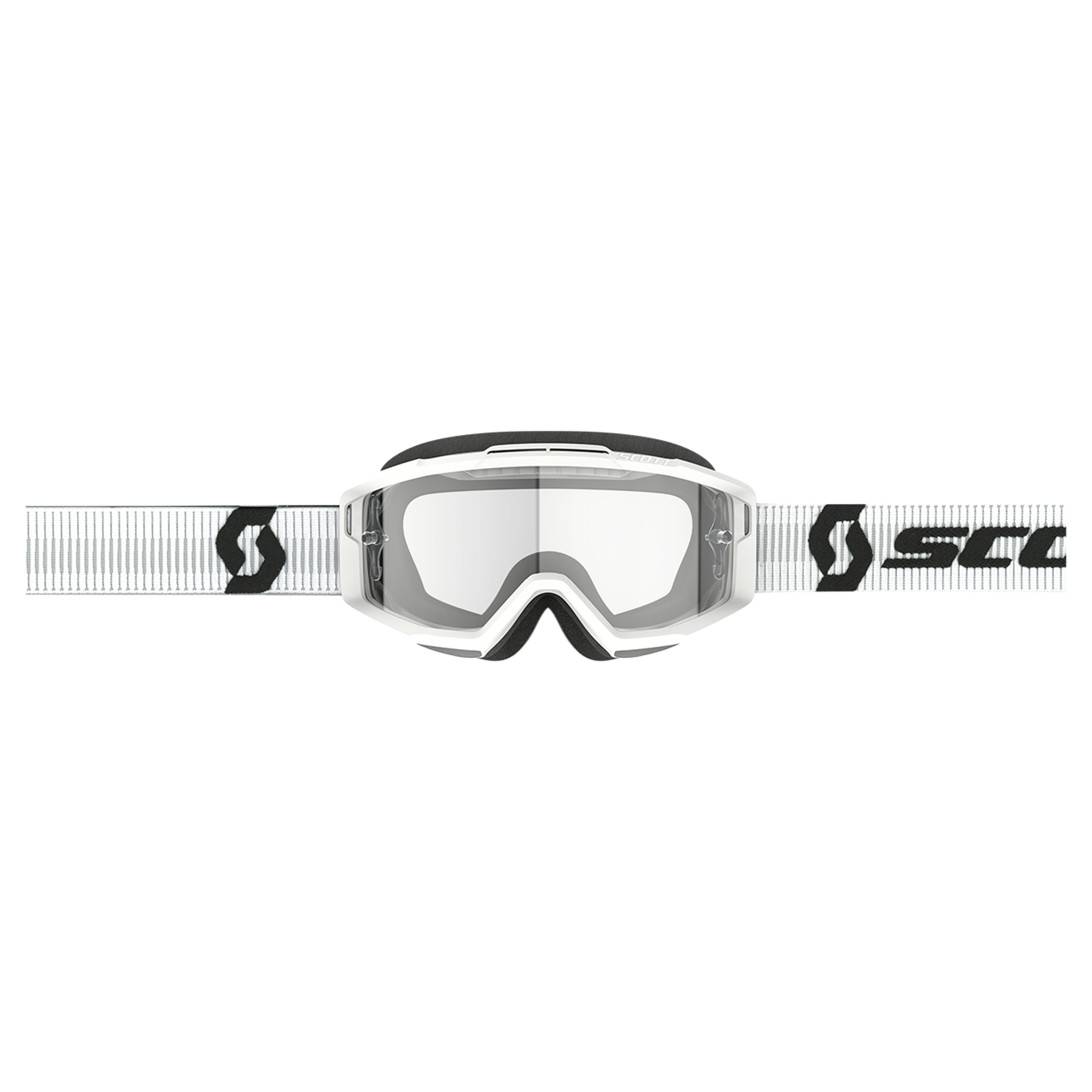 Scott Split OTG Crossbrille weiß - Helme & Brillen - Brillen