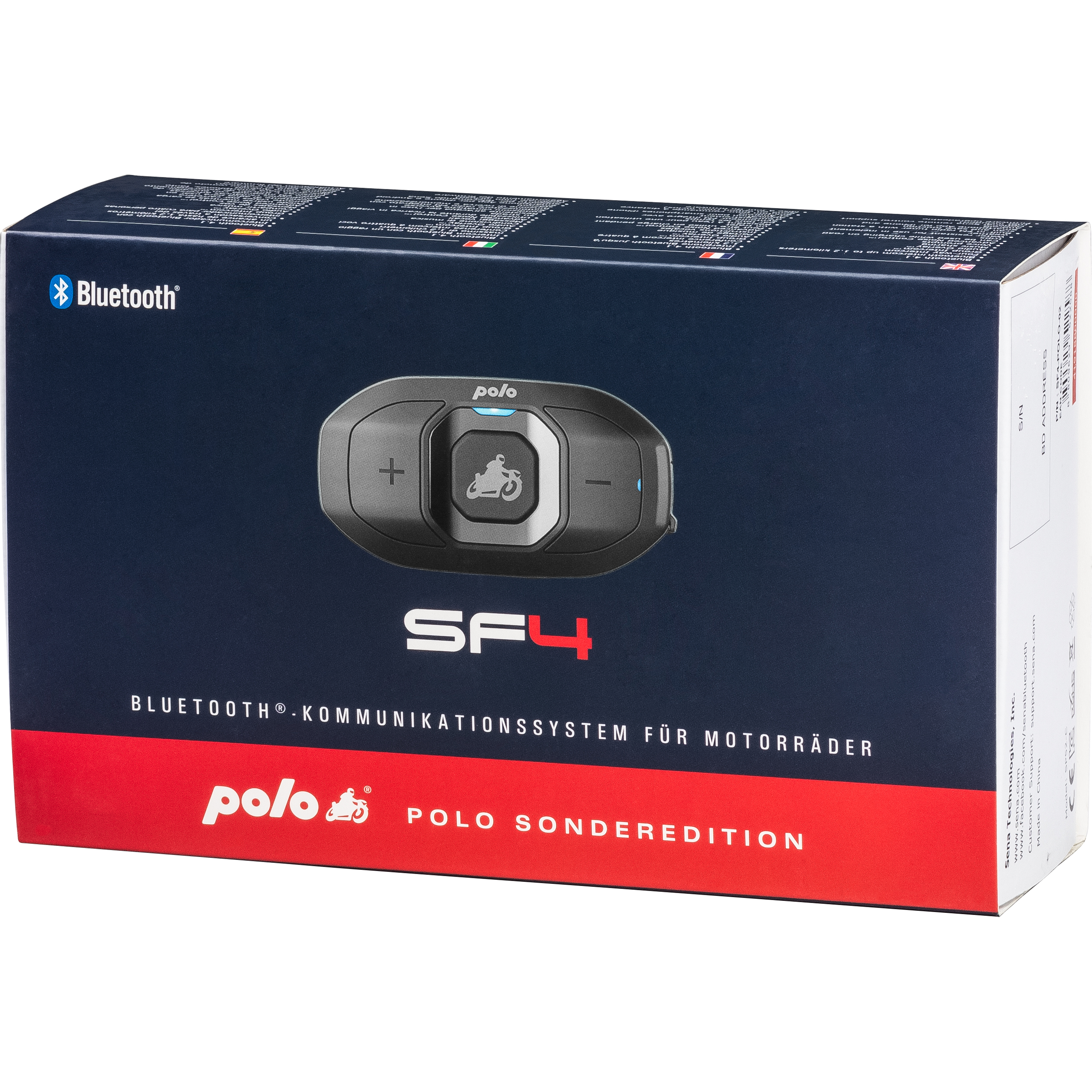 Sena Bluetooth Headset Sonderedition Single SF4 - Helme & Brillen - Helmkommunikation