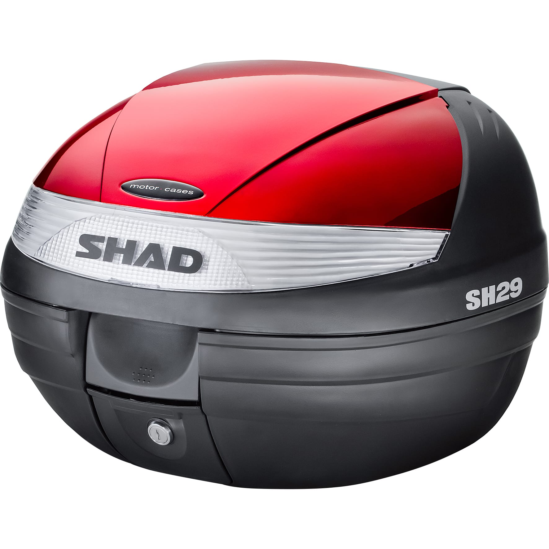 Shad Deckelcover für SH29 Topcase rot lackiert - Motorradzubehör - Motorradgepäck