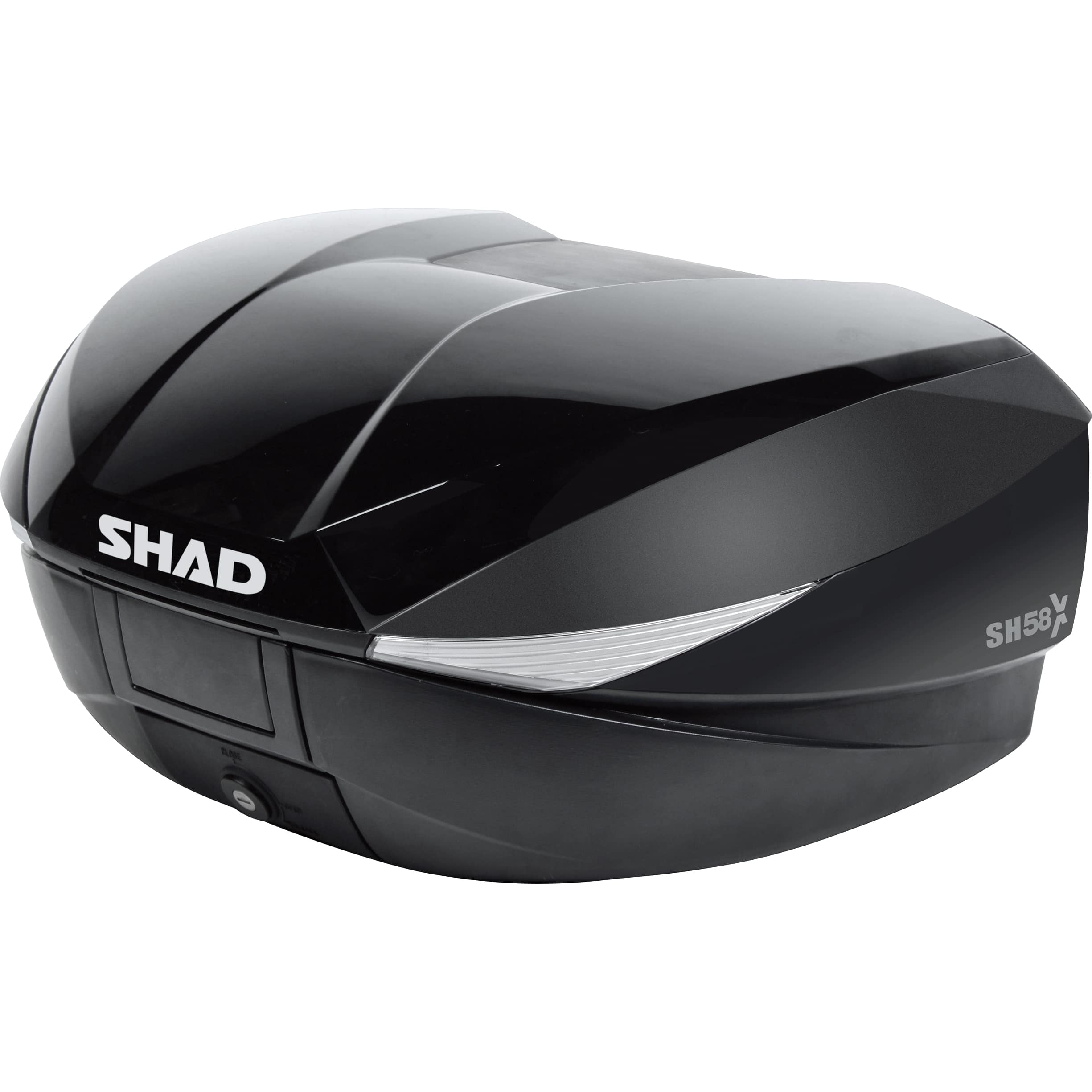 Shad Deckelcover für SH58X Topcase D1B58E21 schwarz metallic - Motorradzubehör - Motorradgepäck