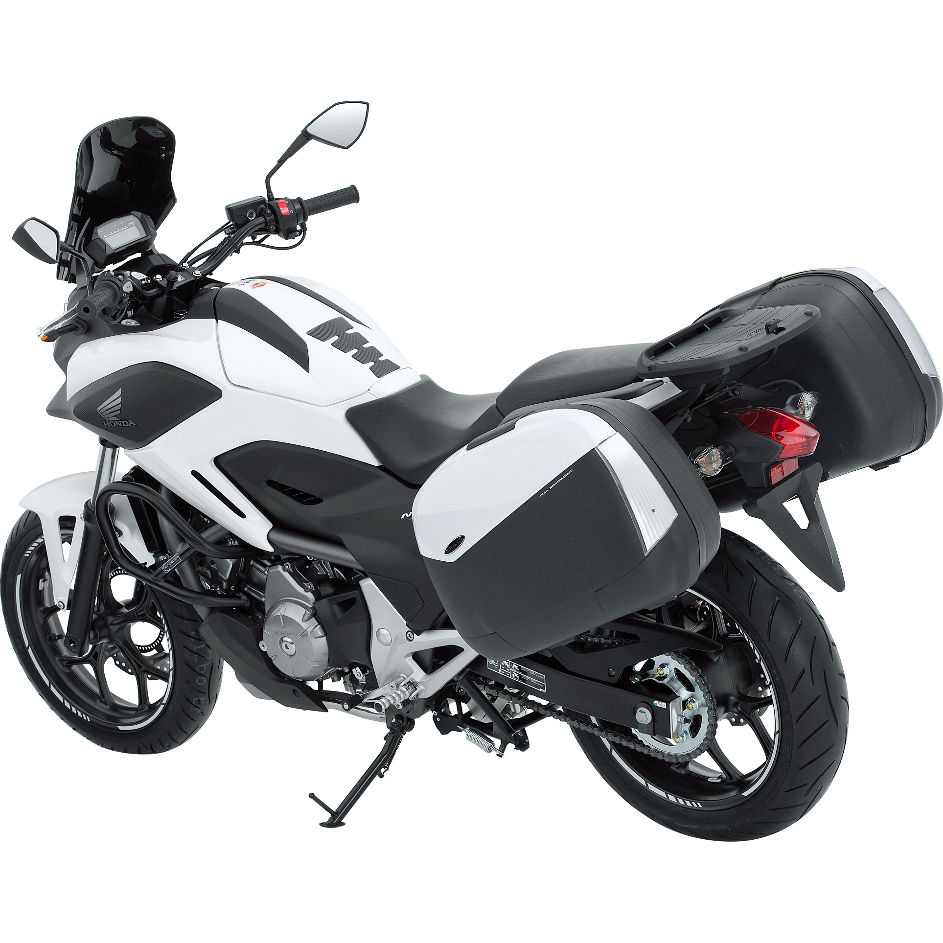 Shad Deckelcoverpaar für SH 43 Seitenkoffer weiß lackiert - Motorradzubehör - Motorradgepäck