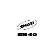 Shad Ersatz Aufkleberset D1B401ETR für SH40 white - Motorradteile & Ersatzteile - Verkleidungen & Abdeckungen