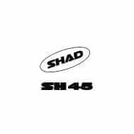 Shad Ersatz Aufkleberset D1B451ETR für SH45 white - Motorradteile & Ersatzteile - Verkleidungen & Abdeckungen