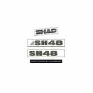 Shad Ersatz Aufkleberset D1B482ETR für SH48 Titanium - Motorradteile & Ersatzteile - Verkleidungen & Abdeckungen