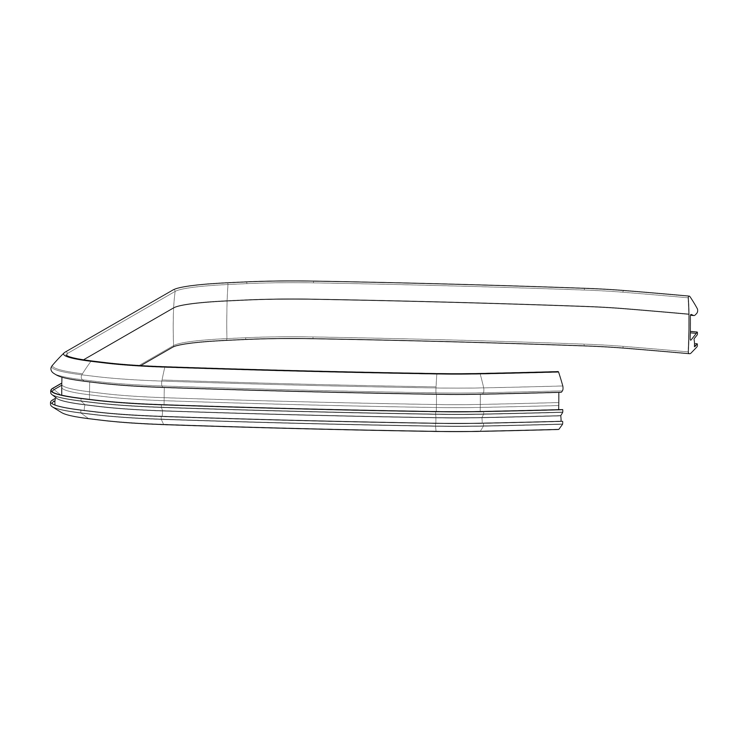 Shad Ersatz-Deckeldichtung 203480-1R für SH38X - Motorradzubehör - Motorradgepäck