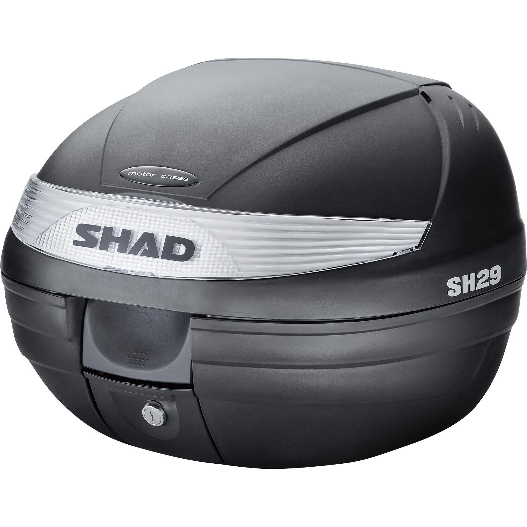 Shad Topcase SH 29 schwarz unlackiert - Motorradzubehör - Motorradgepäck