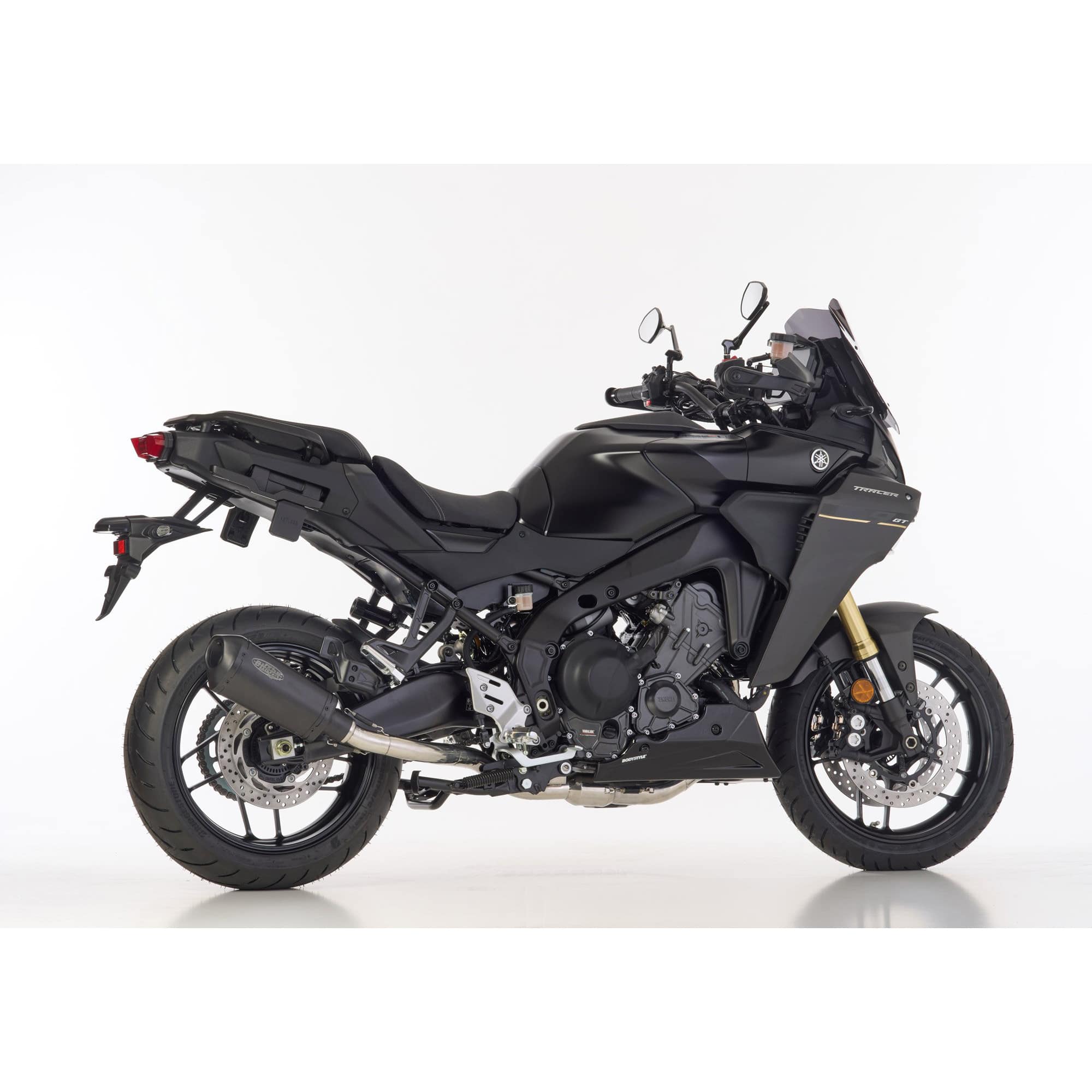 Shark exhaust Auspuff DSX-10 3-1 schwarz für Yamaha Tracer 9 /GT 2025- - Motorradteile & Ersatzteile - Auspuff