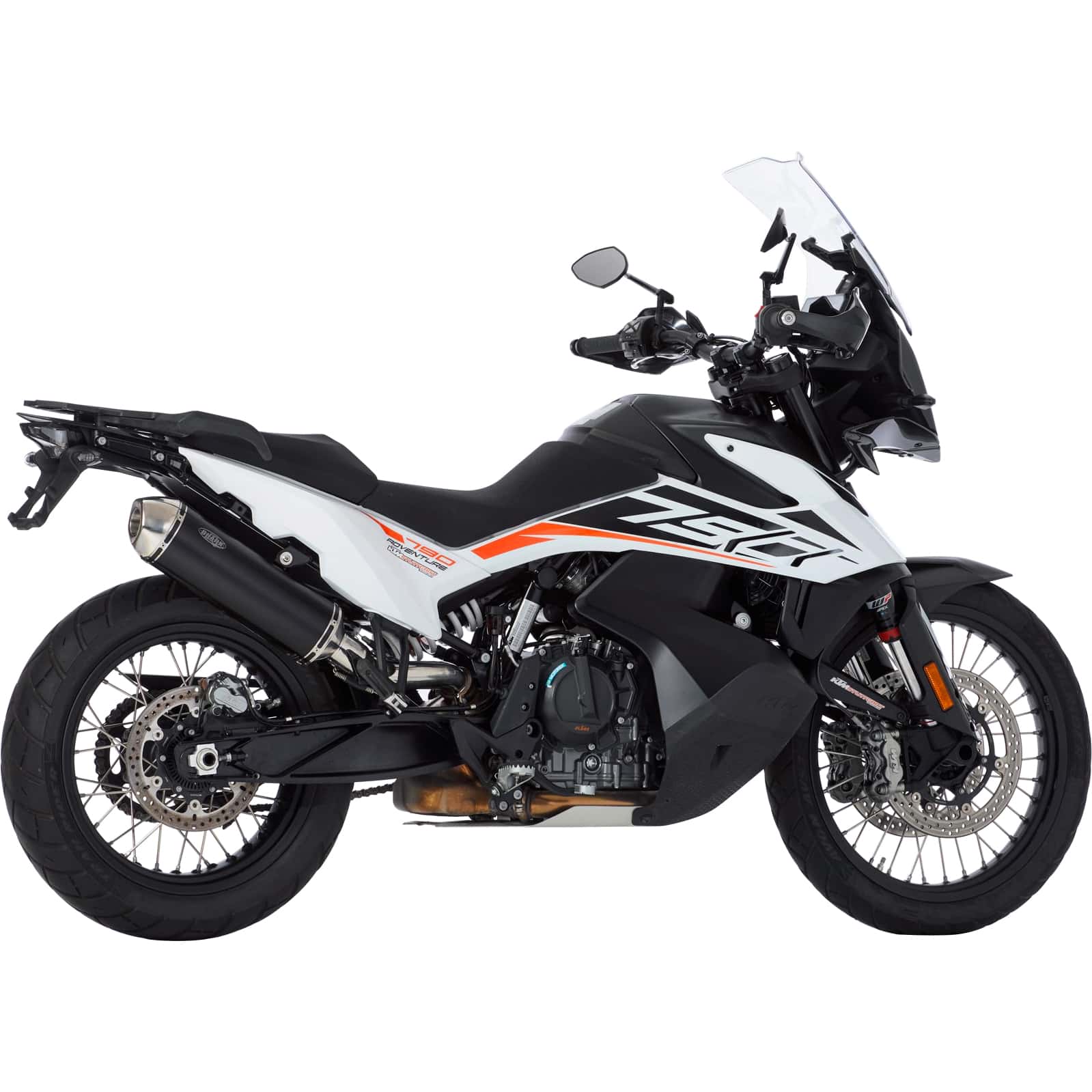 Shark exhaust Auspuff DSX-5 schwarz für KTM/Husqvarna 790/890/901 Adventur - Motorradteile & Ersatzteile - Auspuff