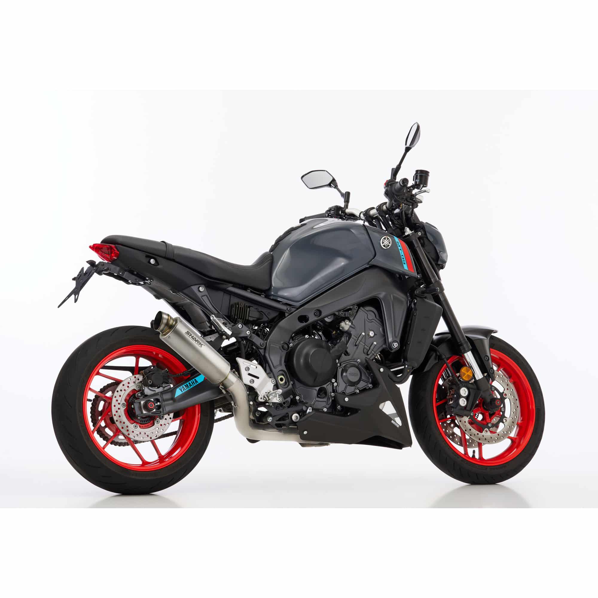 Shark exhaust Auspuff SRC4 3in1 Titan für Yamaha MT-09 /SP 2021-2023 - Motorradteile & Ersatzteile - Auspuff