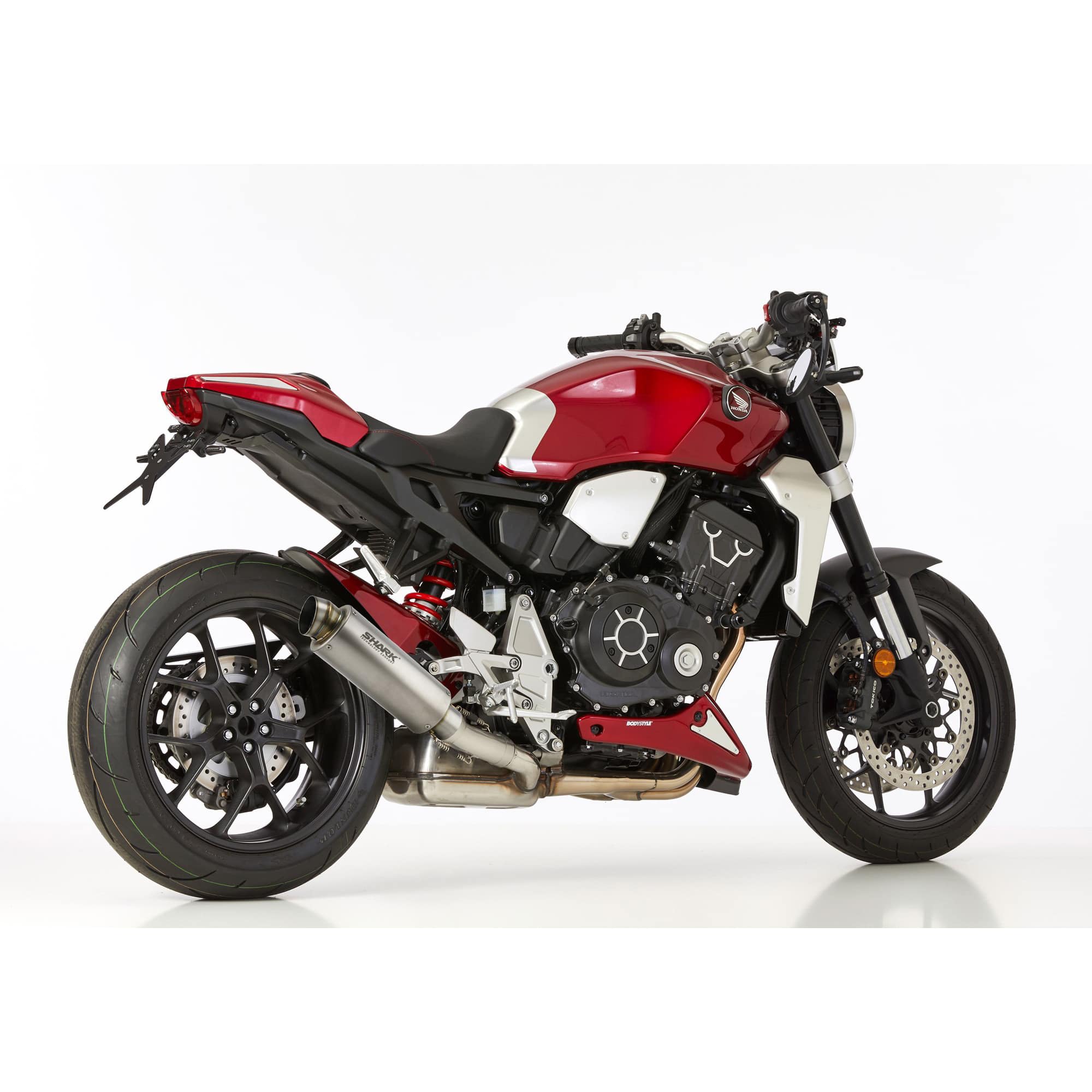 Shark exhaust Auspuff SRC4 Titan für Honda CB 1000 R 2018- - Motorradteile & Ersatzteile - Auspuff