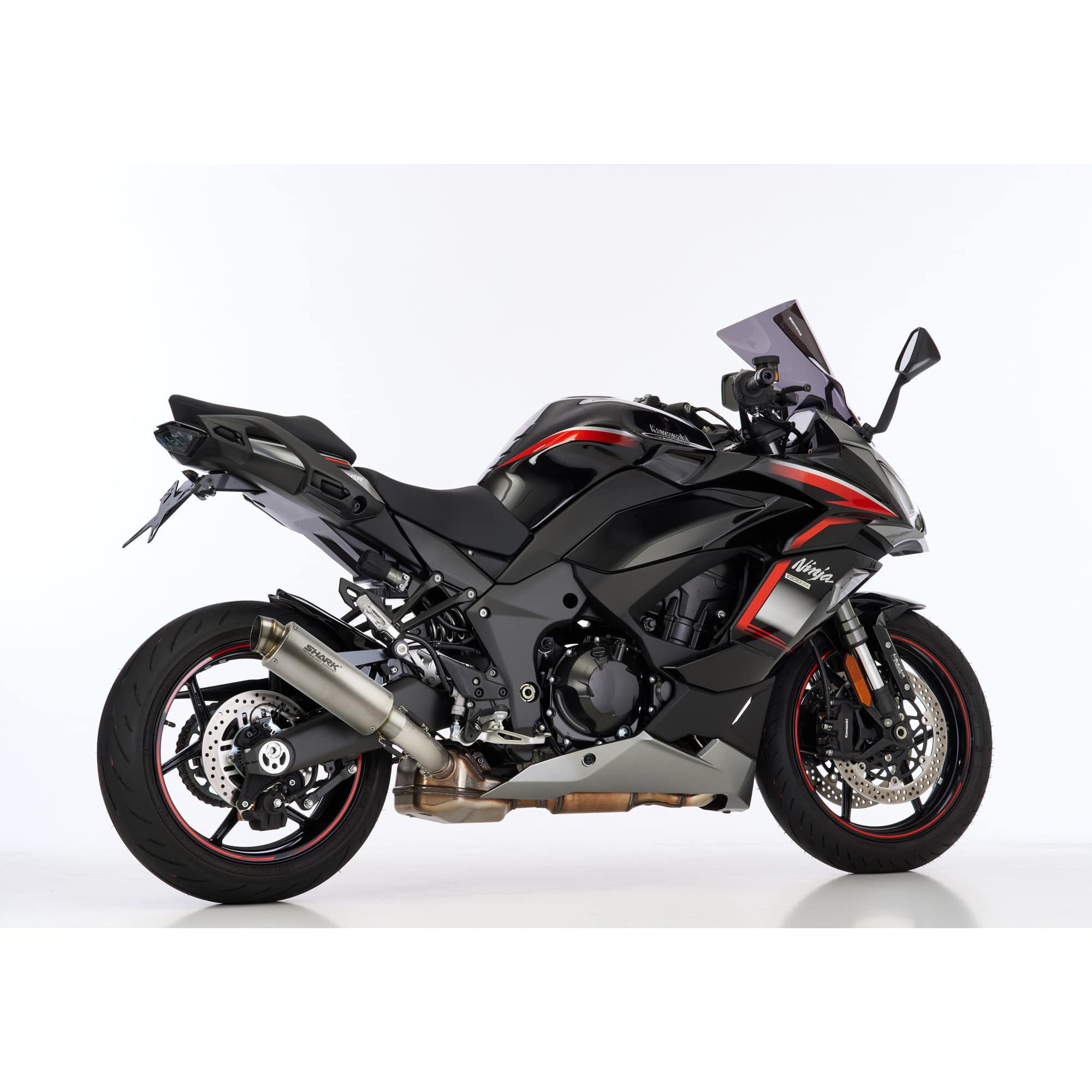 Shark exhaust Auspuff SRC4 Titan für Kawasaki Ninja 1000 SX - Motorradteile & Ersatzteile - Auspuff
