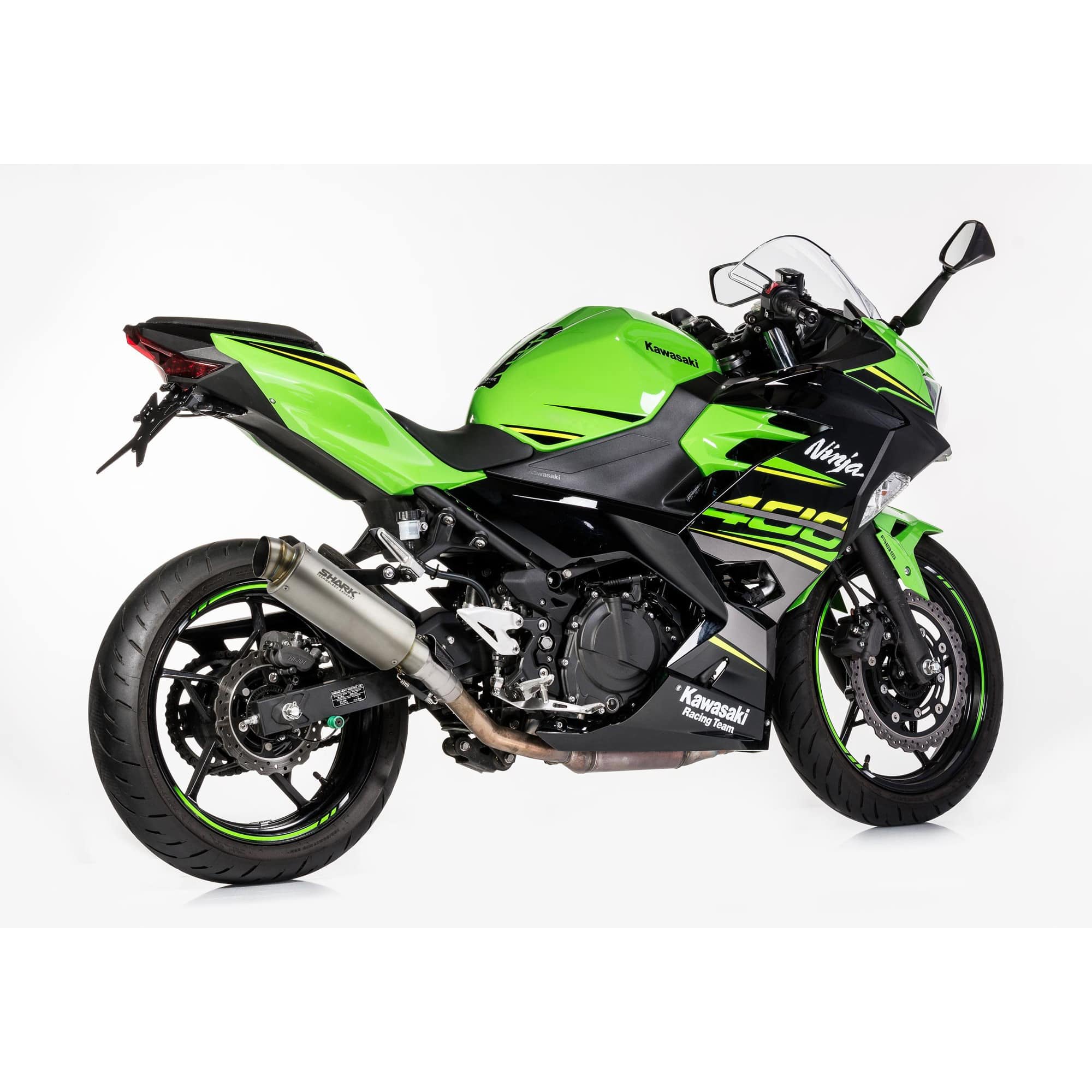 Shark exhaust Auspuff SRC4 Titan für Kawasaki Z/Ninja 300 2013-2016 - Motorradteile & Ersatzteile - Auspuff