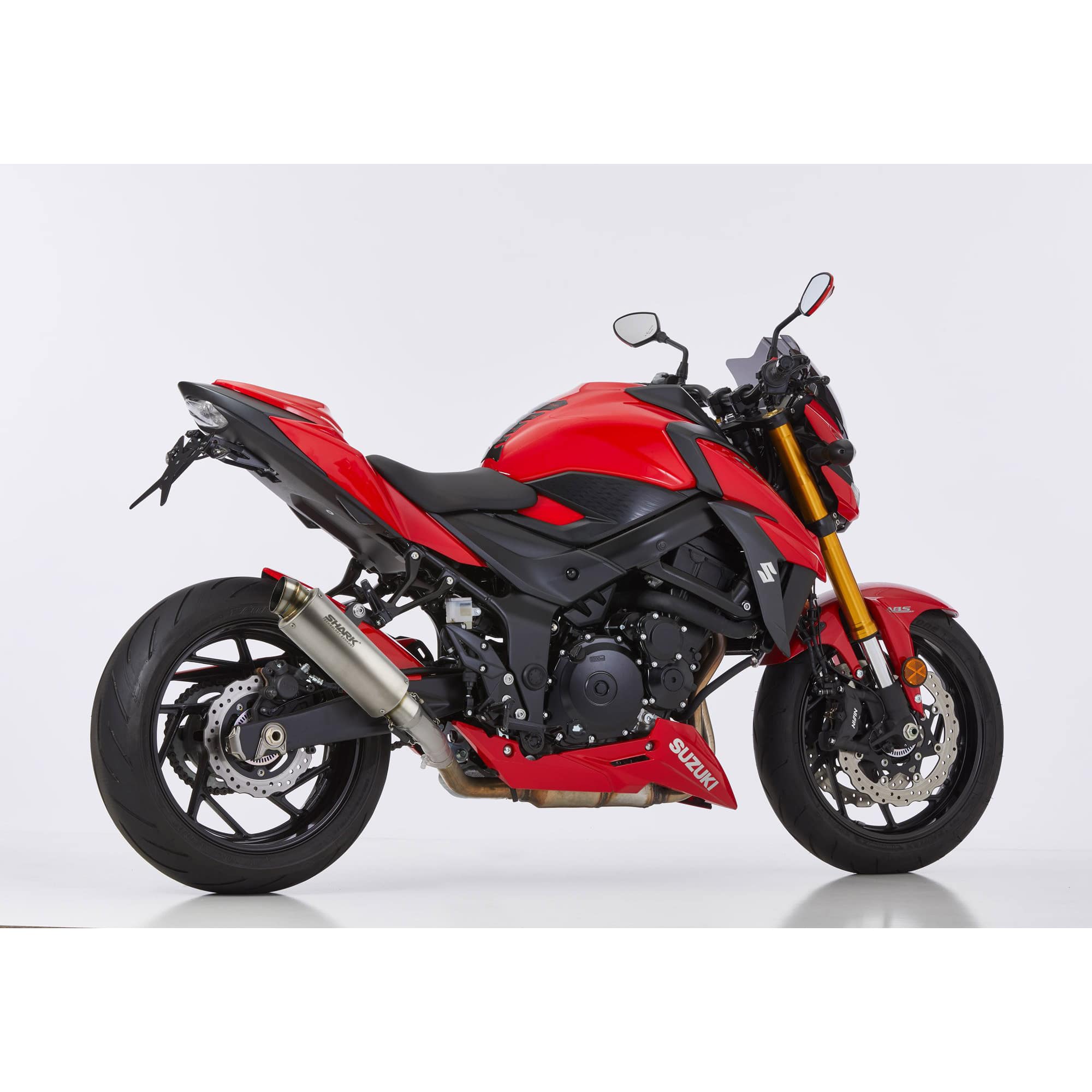 Shark exhaust Auspuff SRC4 Titan für Suzuki GSR/GSX-S 750 - Motorradteile & Ersatzteile - Auspuff