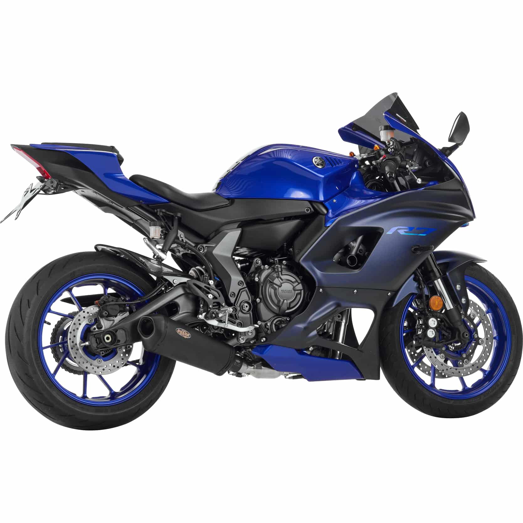 Shark exhaust DSX-10 Auspuff 2in1 schwarz für Yamaha YZF R7 2022- - Motorradteile & Ersatzteile - Auspuff