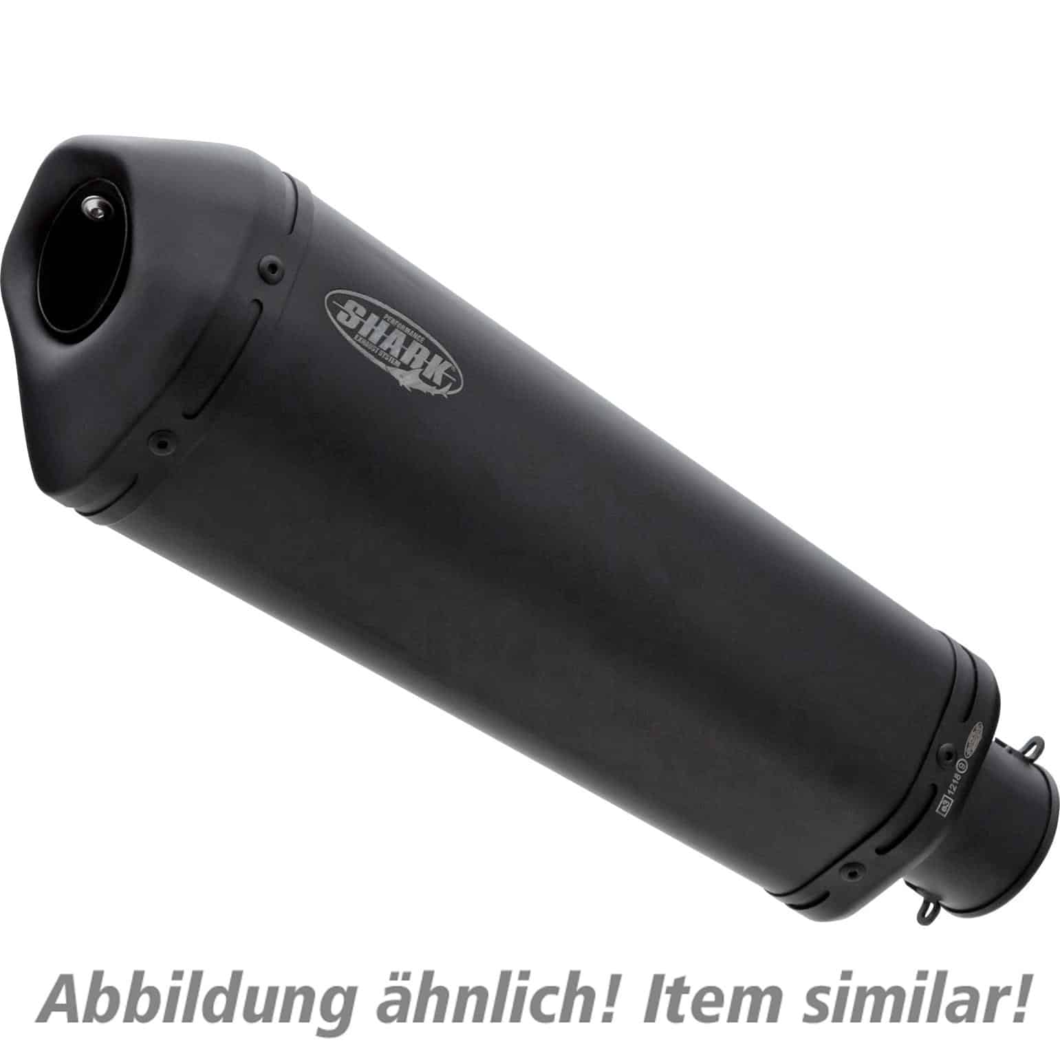 Shark exhaust DSX-10 Auspuff schwarz für BMW R 1200/1250 GS 2017-2020 - Motorradteile & Ersatzteile - Auspuff