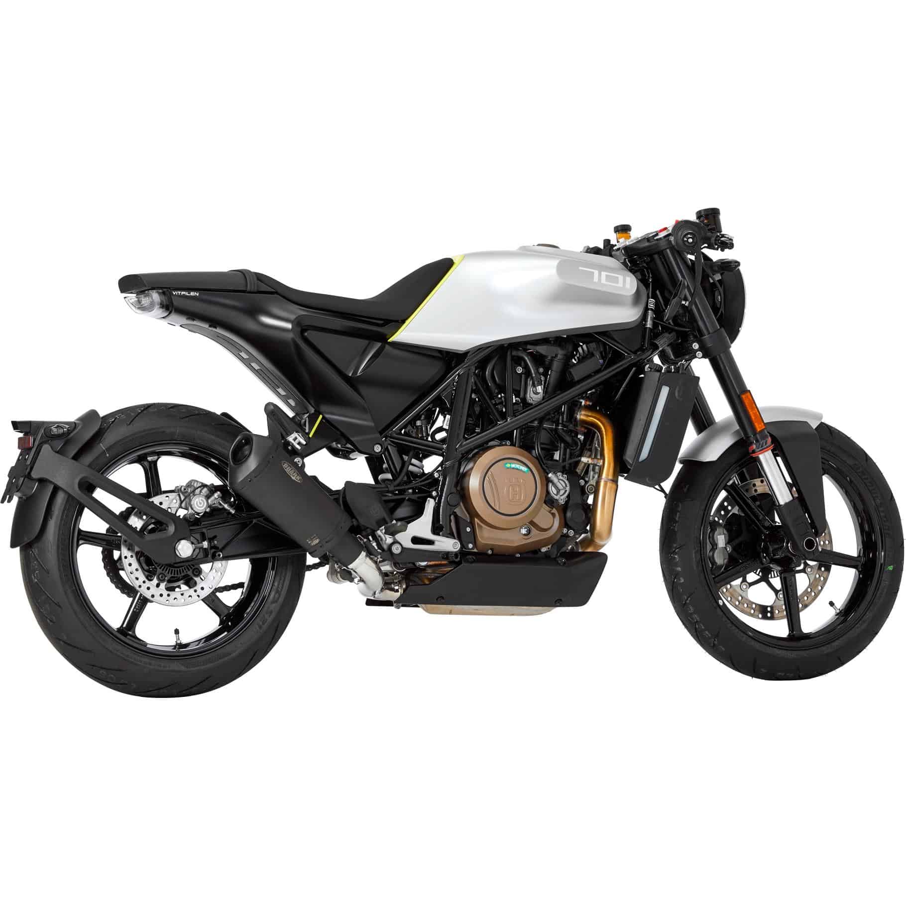 Shark exhaust DSX-10 Auspuff short 841312 schwarz für Husqvarna - Motorradteile & Ersatzteile - Auspuff