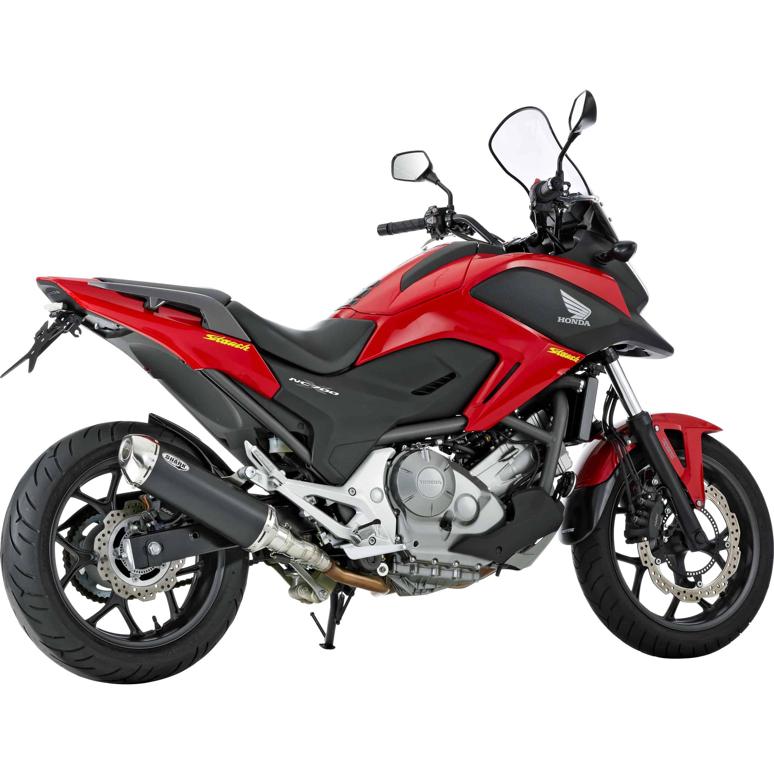 Shark exhaust DSX-5 Auspuff Honda NC 700/750 S/X/Integra schwarz - Motorradteile & Ersatzteile - Auspuff