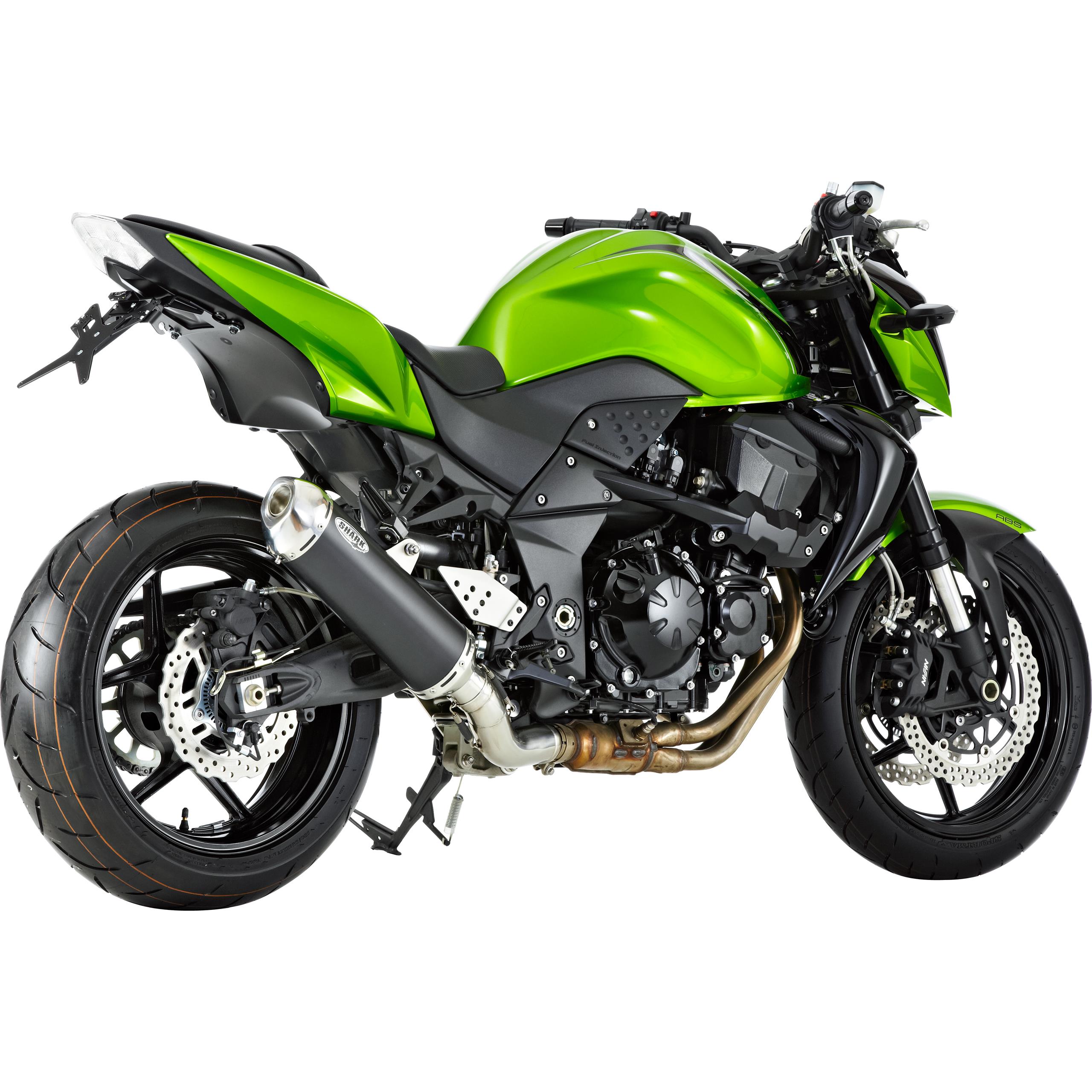 Shark exhaust DSX-5 Auspuff Kawasaki Z 750 /R 2007 bis 2012 schwarz - Motorradteile & Ersatzteile - Auspuff